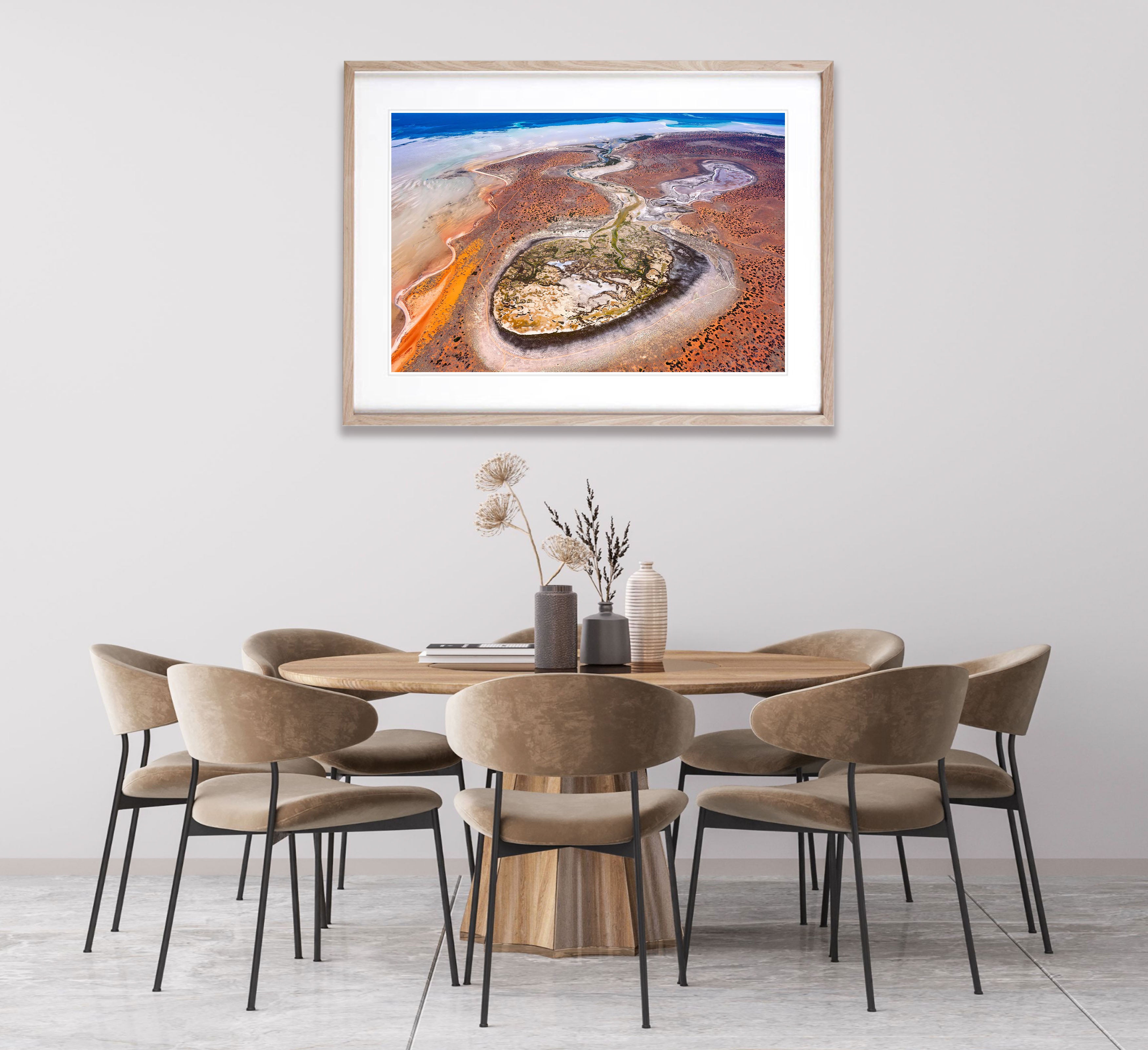 Tadpole, Shark Bay, WA Aerial