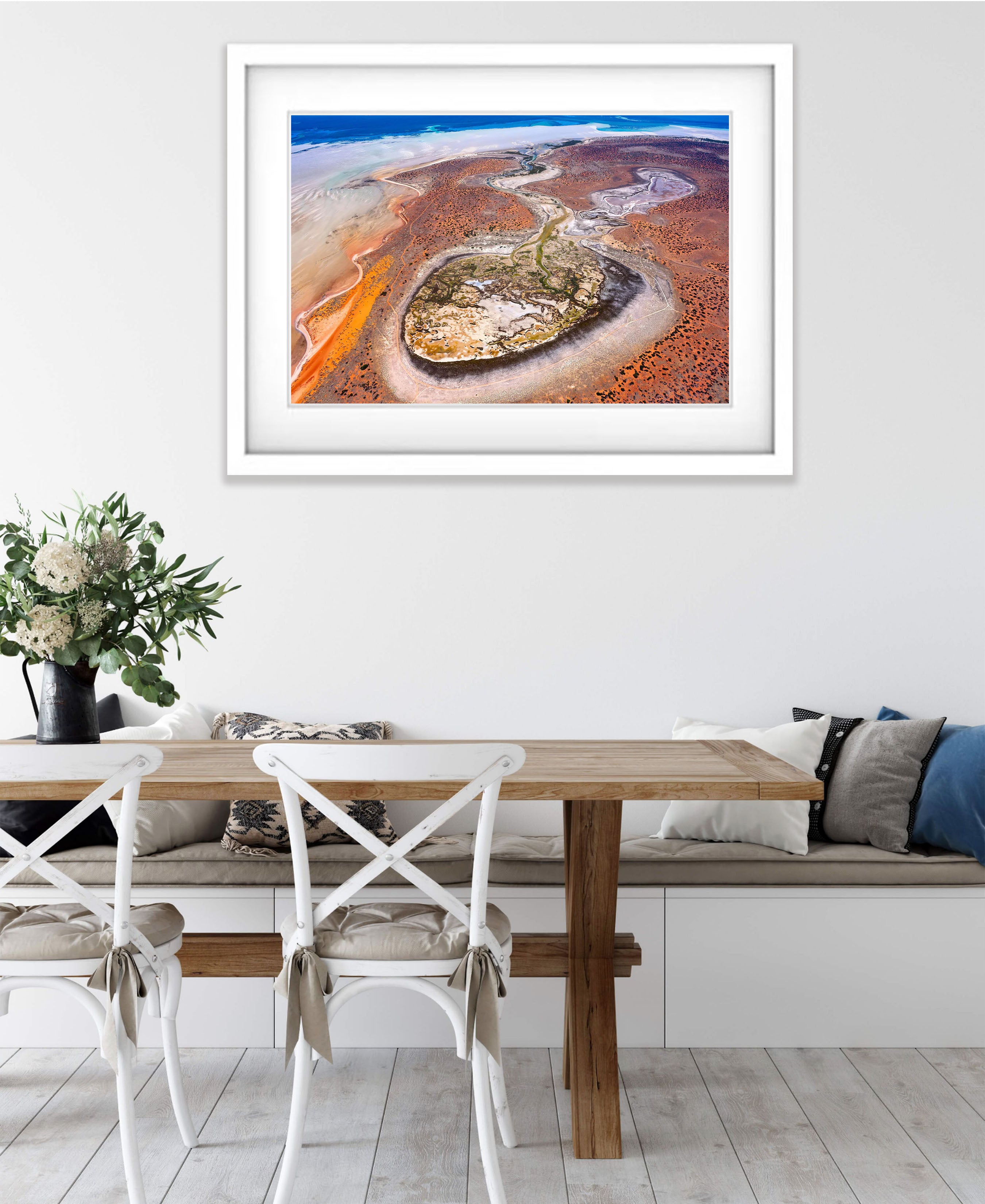 Tadpole, Shark Bay, WA Aerial