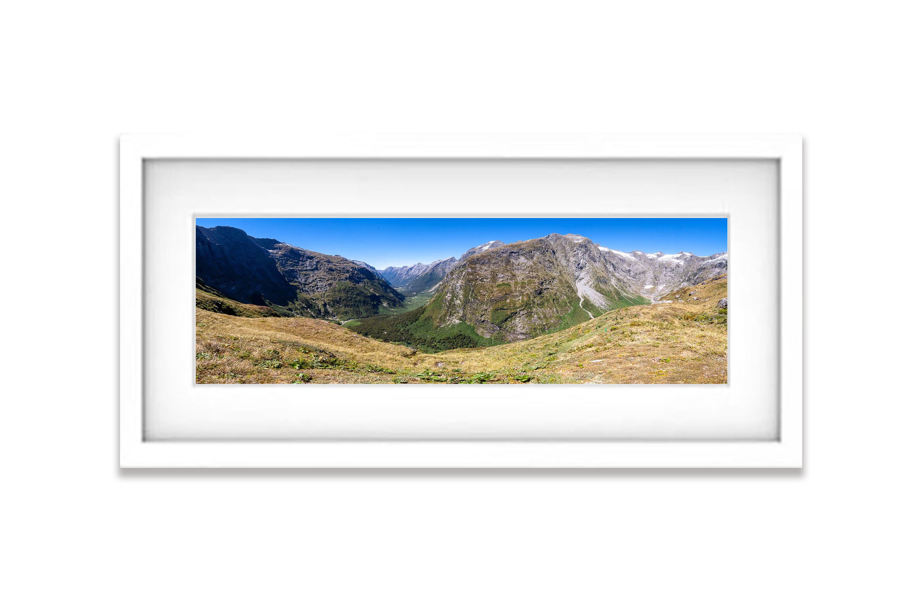 The Clinton Valley from MacKinnon Pass, Milford Track - New Zealand