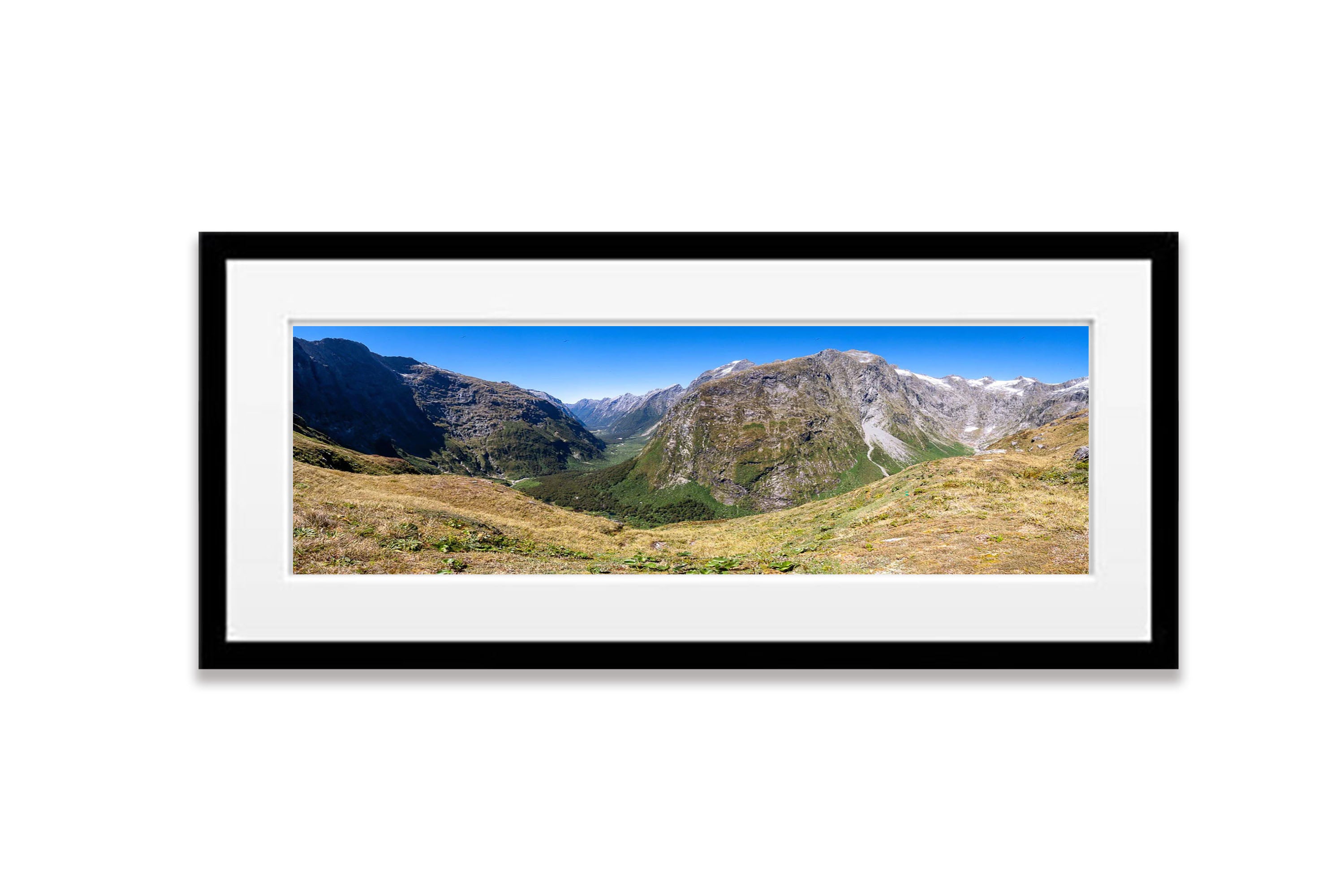 The Clinton Valley from MacKinnon Pass, Milford Track - New Zealand