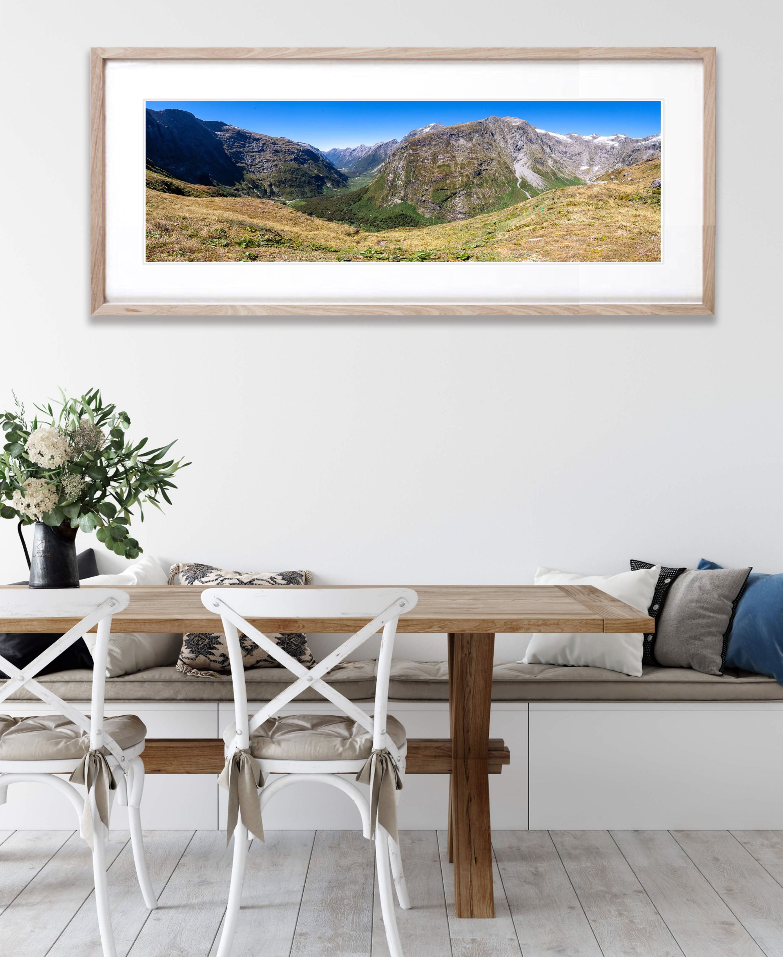 The Clinton Valley from MacKinnon Pass, Milford Track - New Zealand