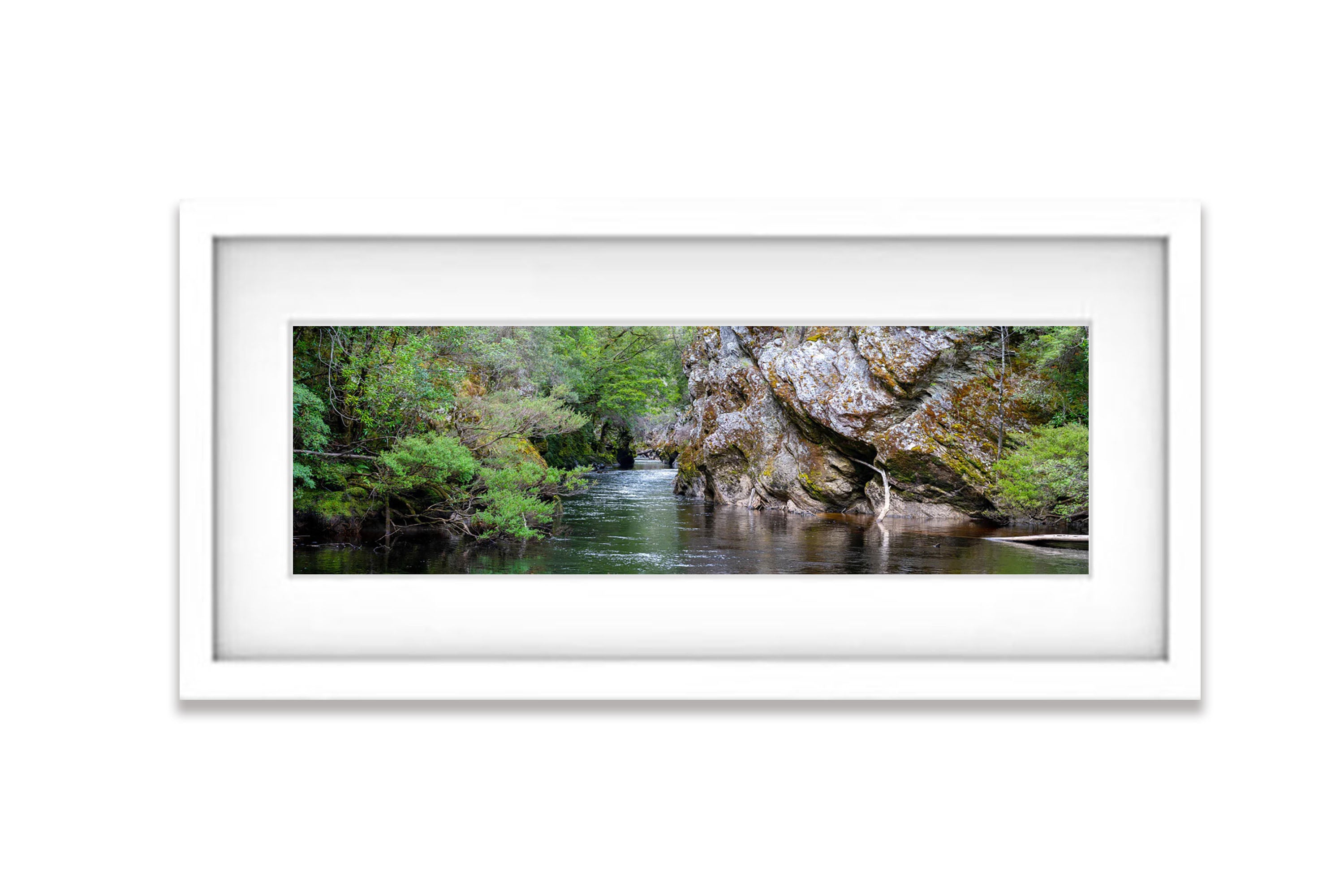 The Franklin River Junction, Tasmania - Panorama No.3