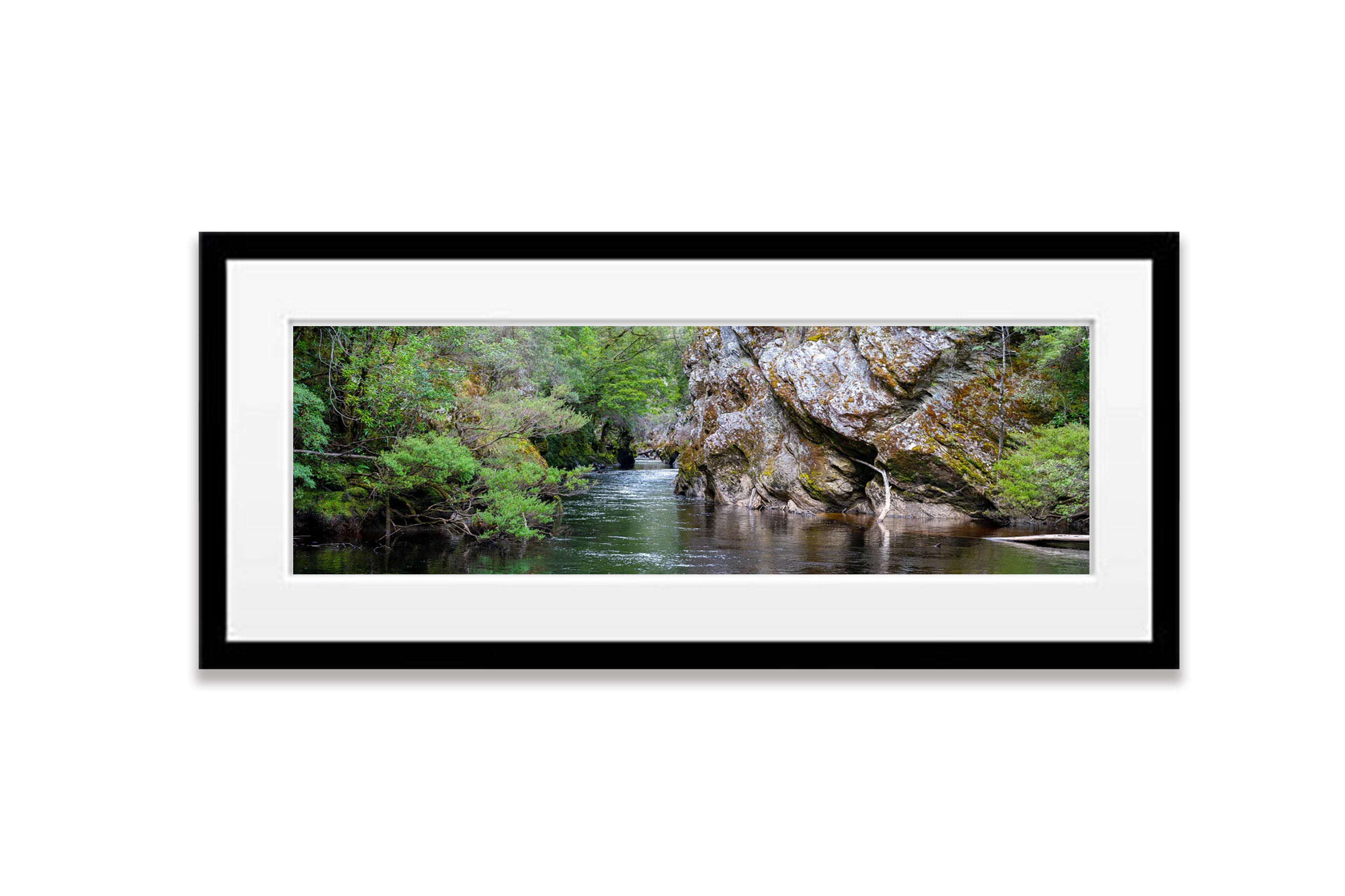 The Franklin River Junction, Tasmania - Panorama No.3