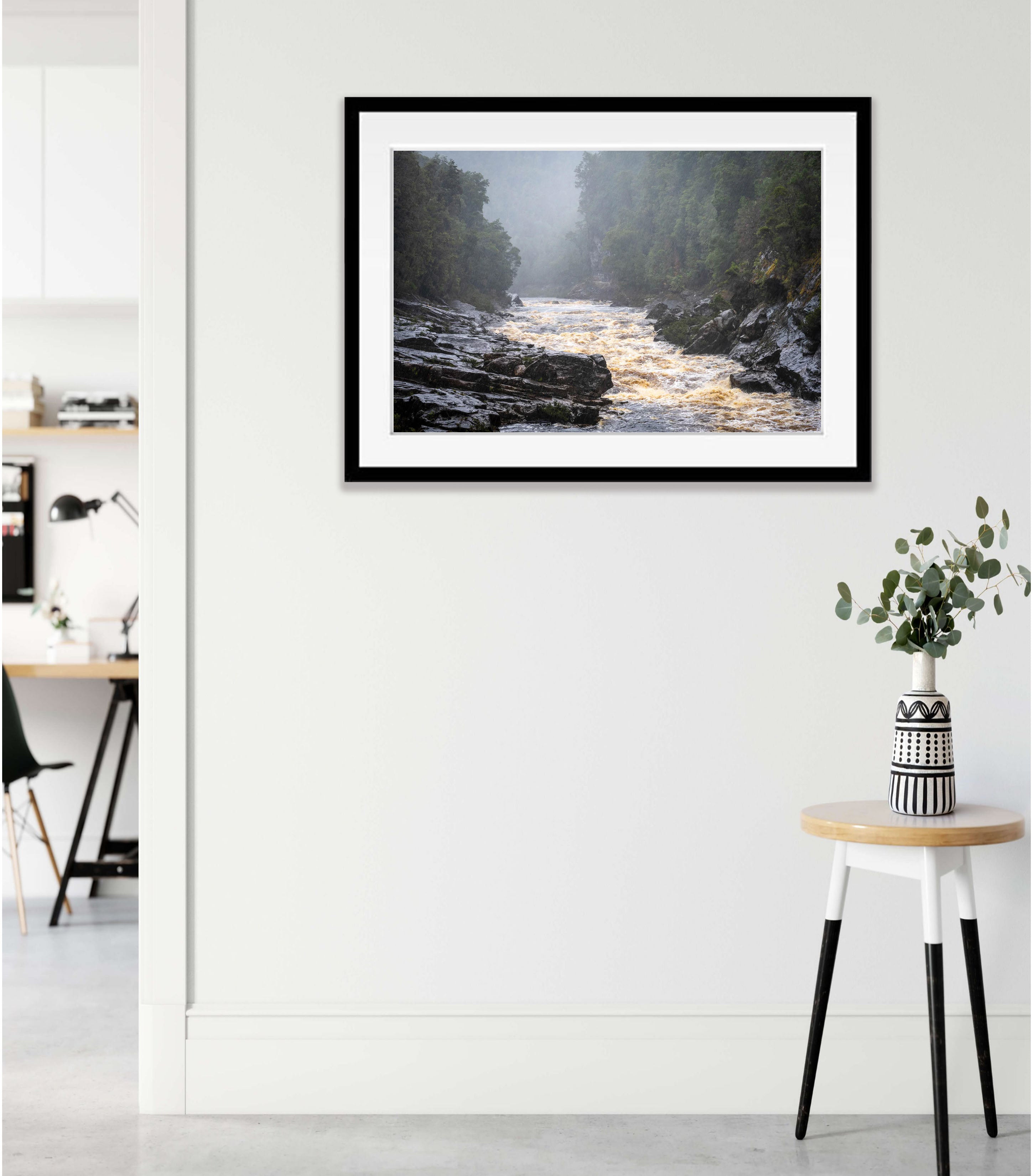 The Franklin River in flood, Tasmania