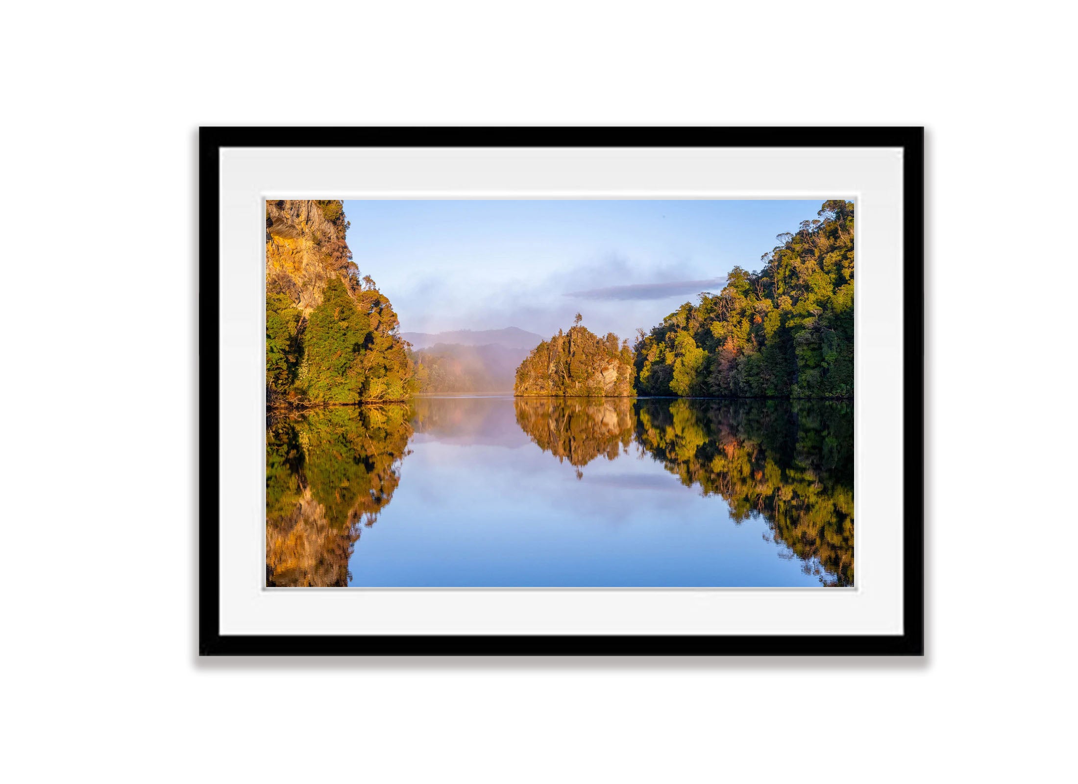 Tranquil Reflection, Gordon River, Tasmania
