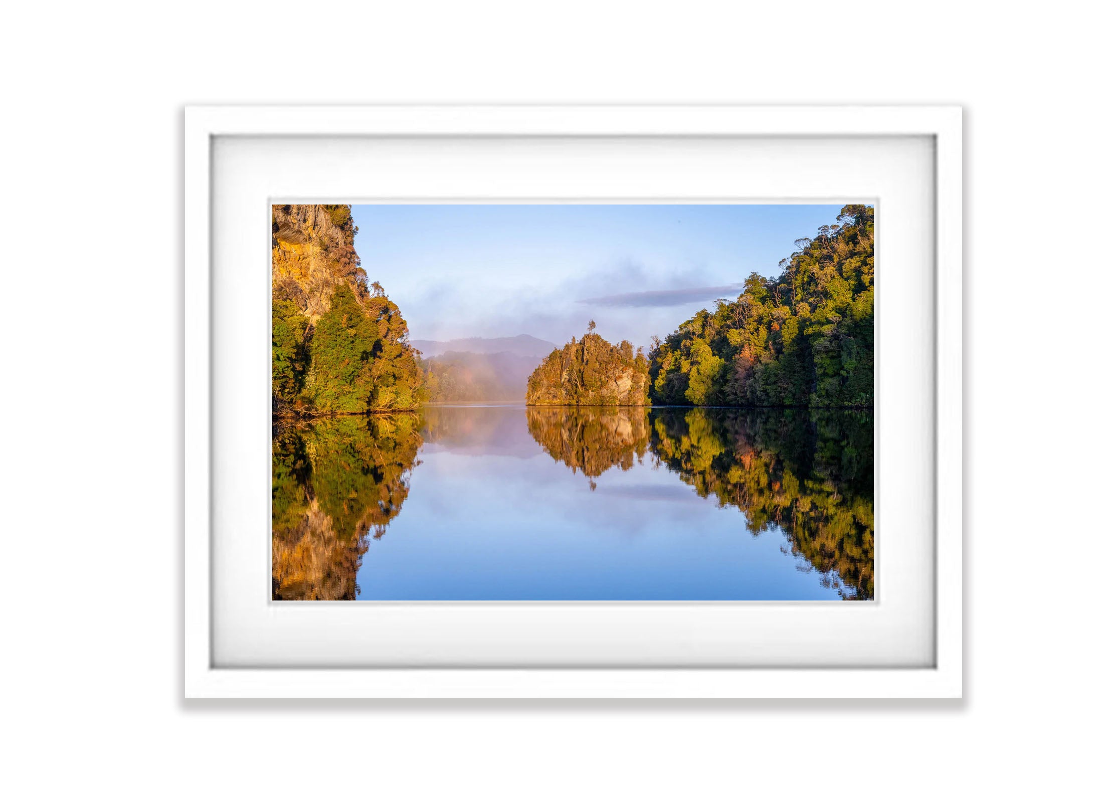 Tranquil Reflection, Gordon River, Tasmania