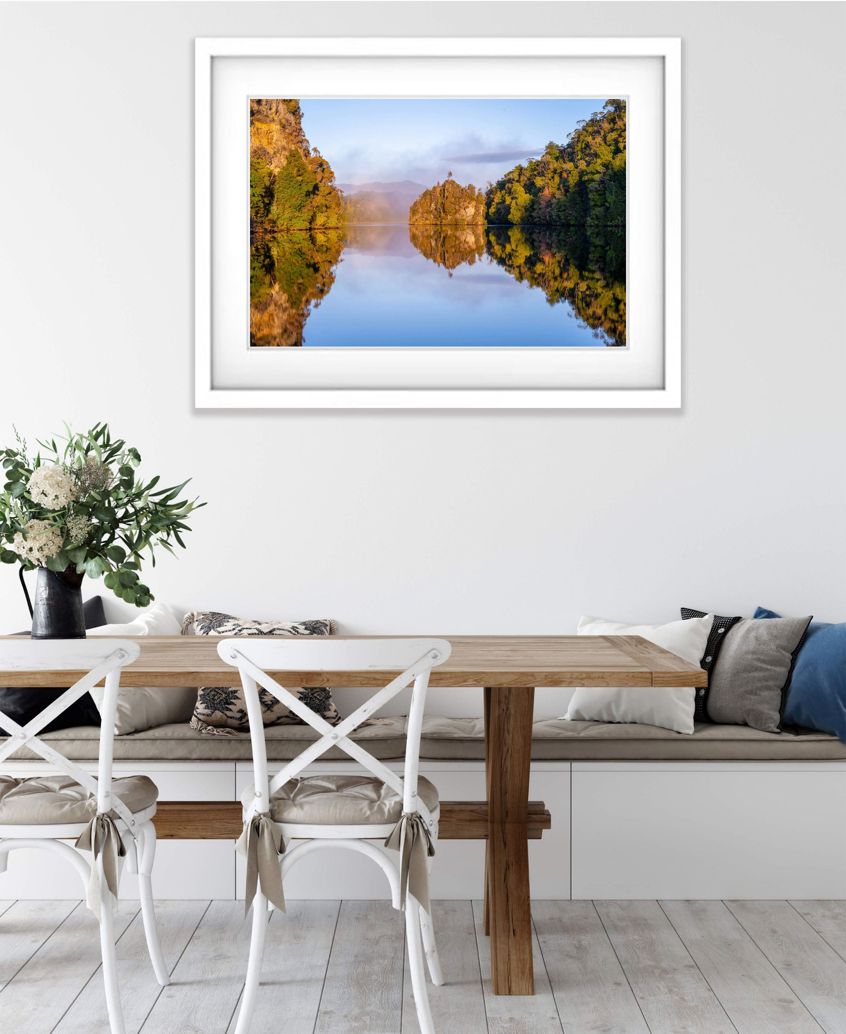 Tranquil Reflection, Gordon River, Tasmania