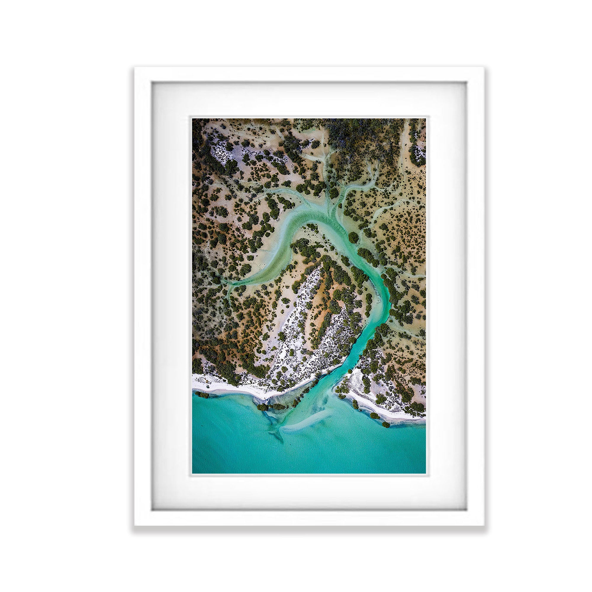The Hook, Shark Bay, WA Aerial