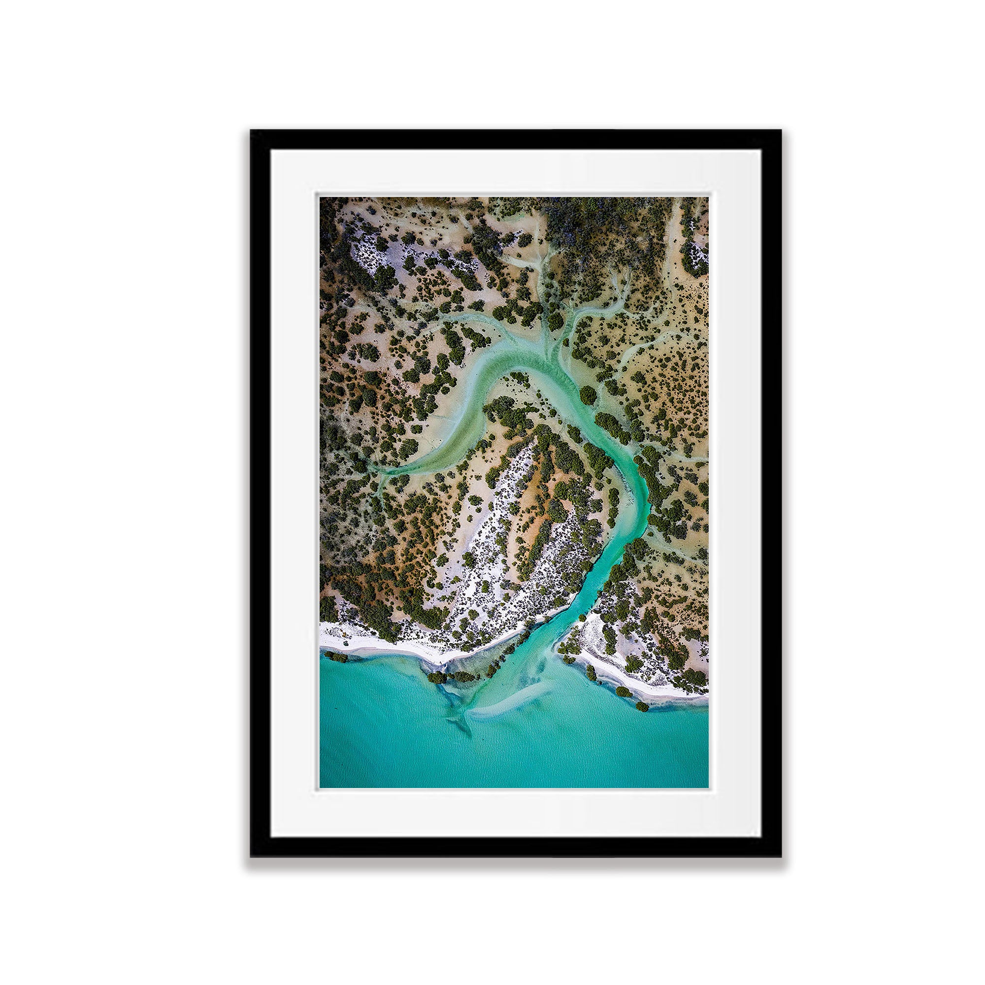 The Hook, Shark Bay, WA Aerial