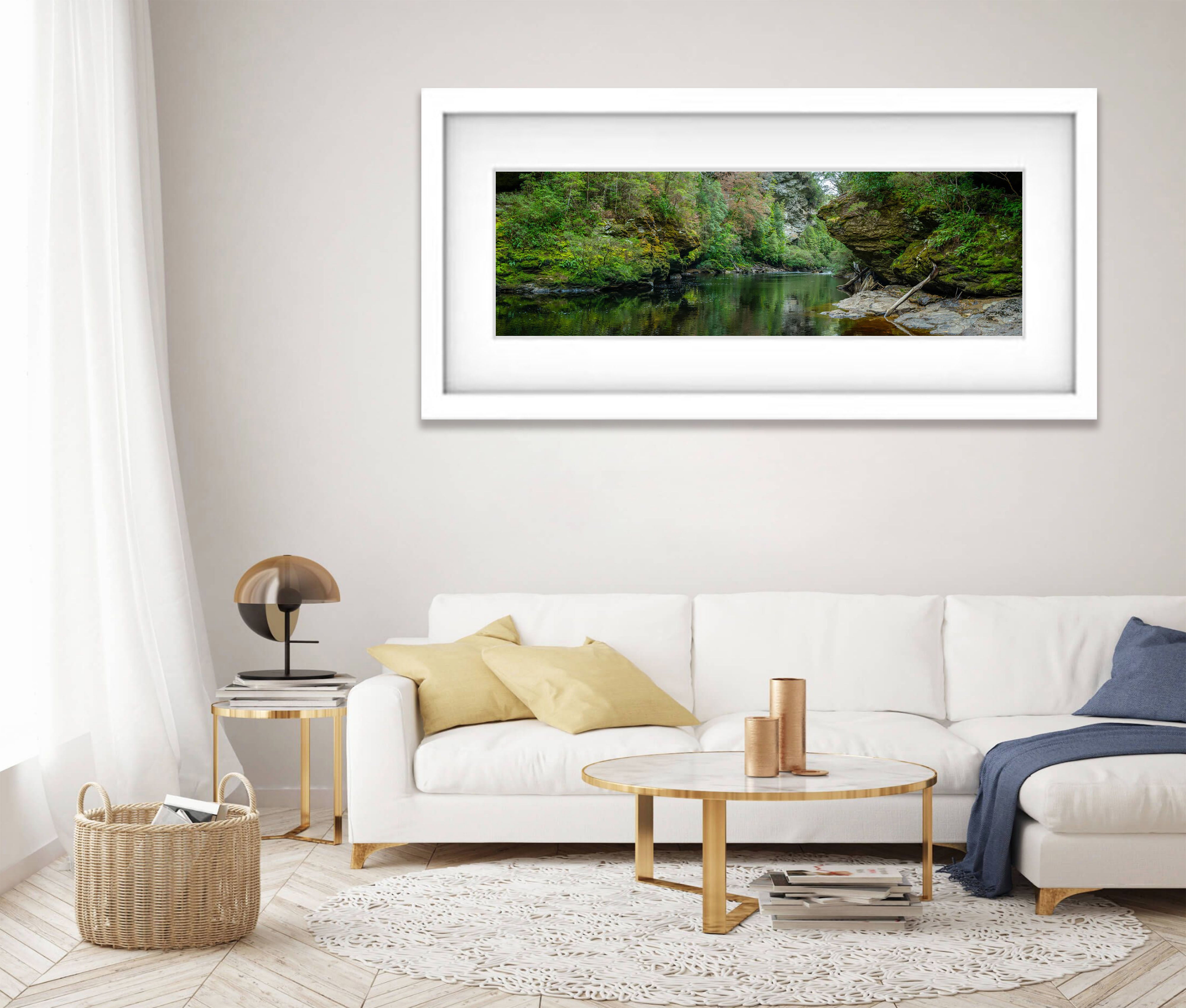 The Upper Franklin River, Tasmania - Panorama No.1