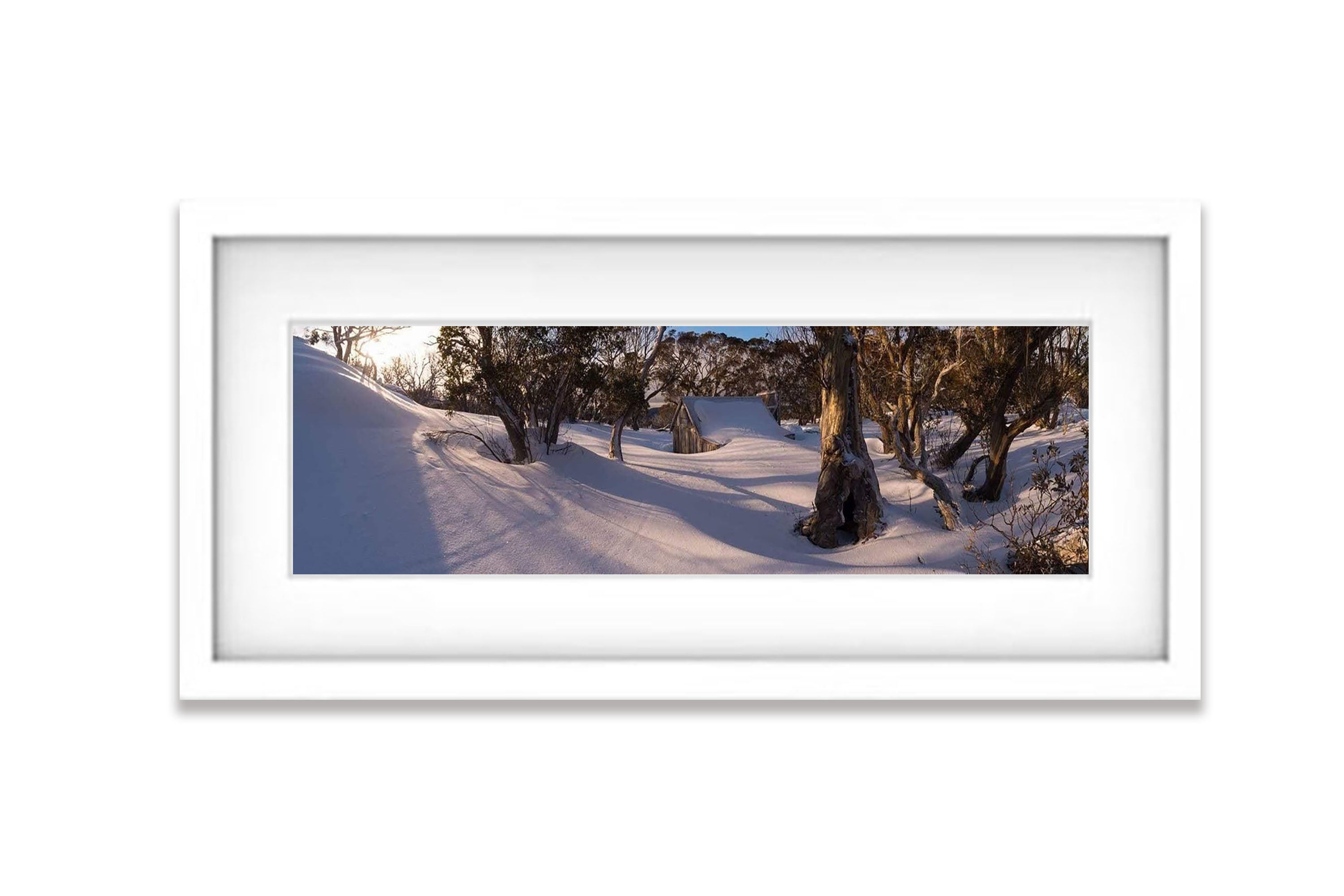 Wallace's Hut in Snow, Falls Creek, Victorian High Country