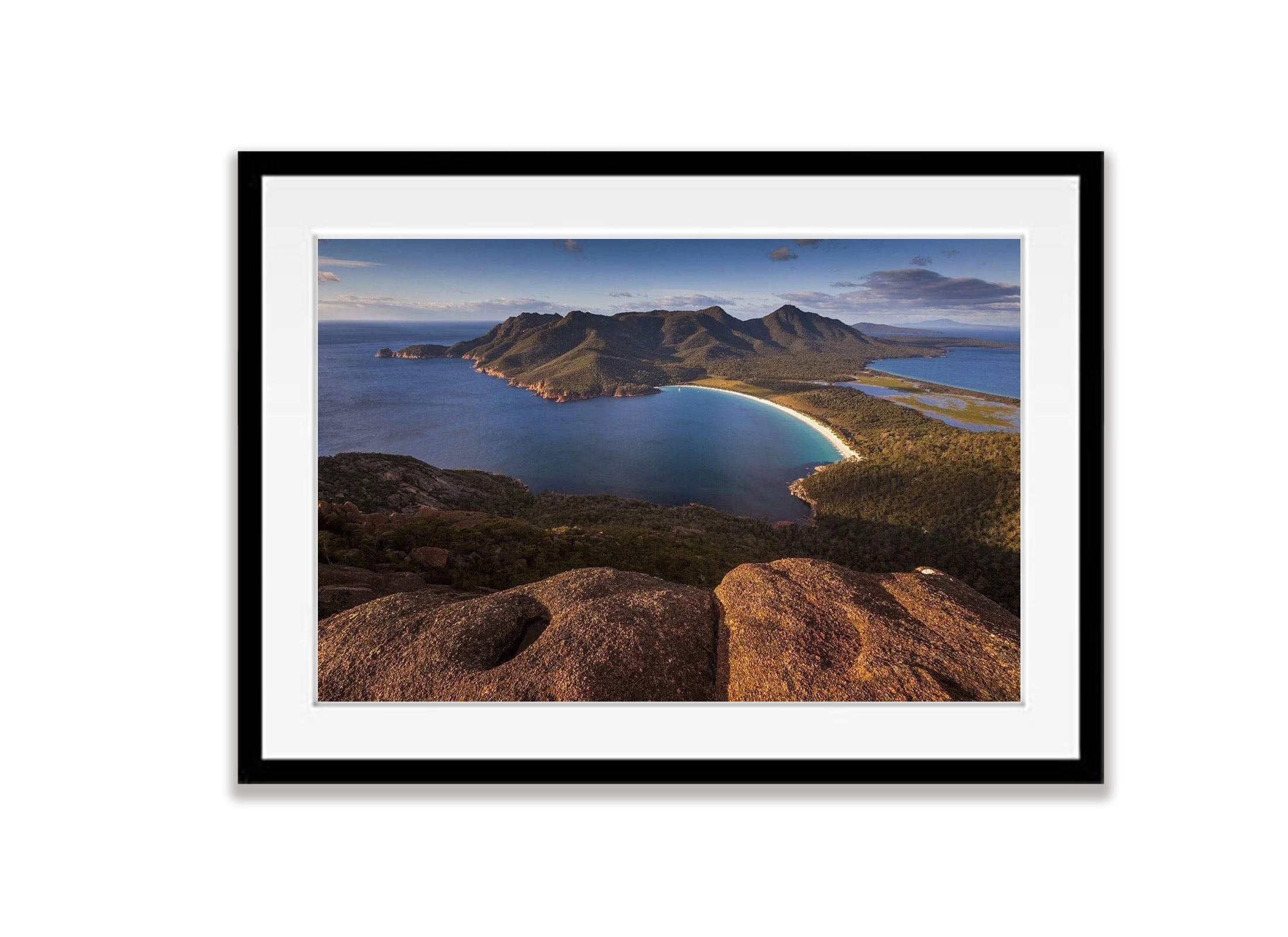 Wineglass Bay from Mt Amos, Freycinet, Tasmania