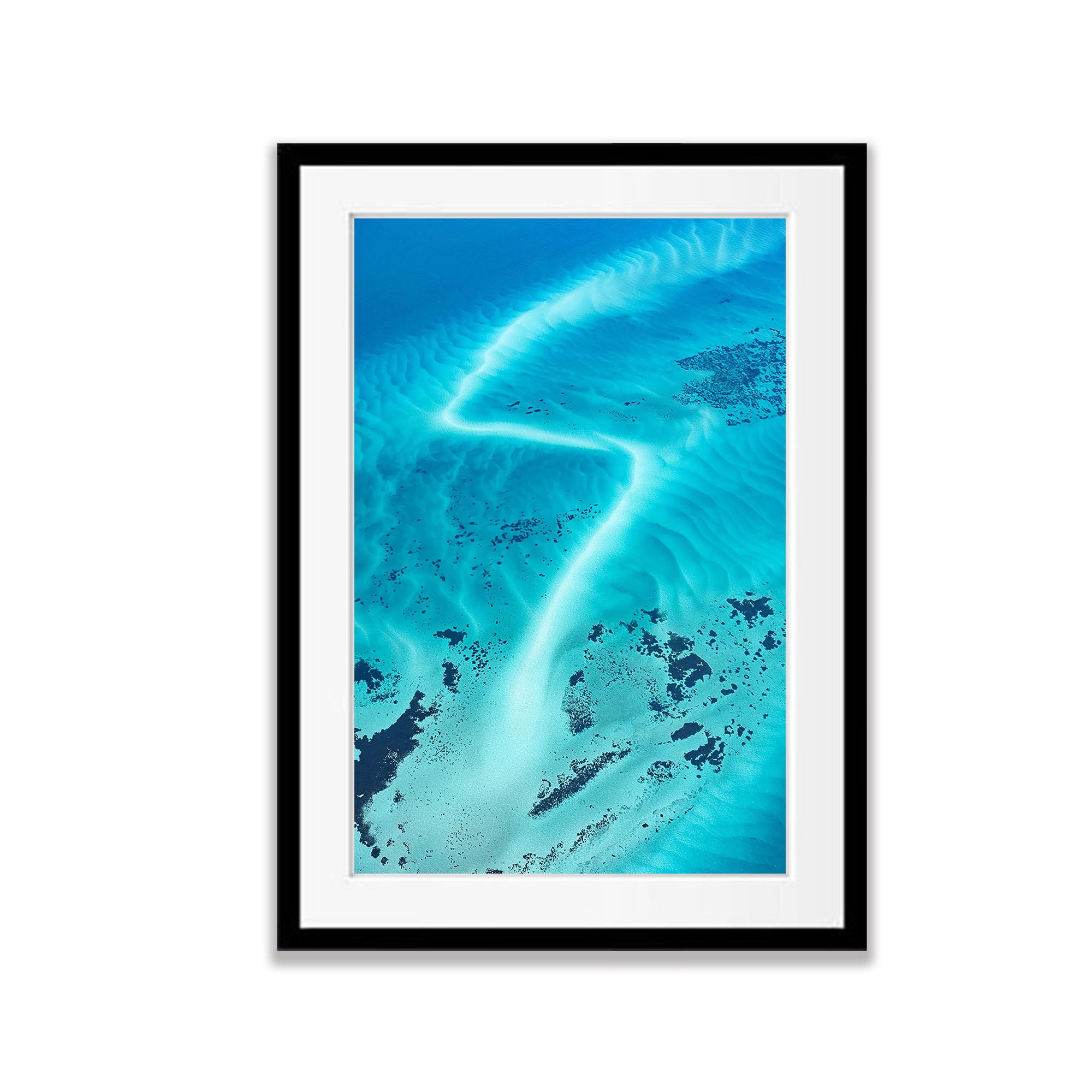 Z Sandbar, Shark Bay, WA Aerial