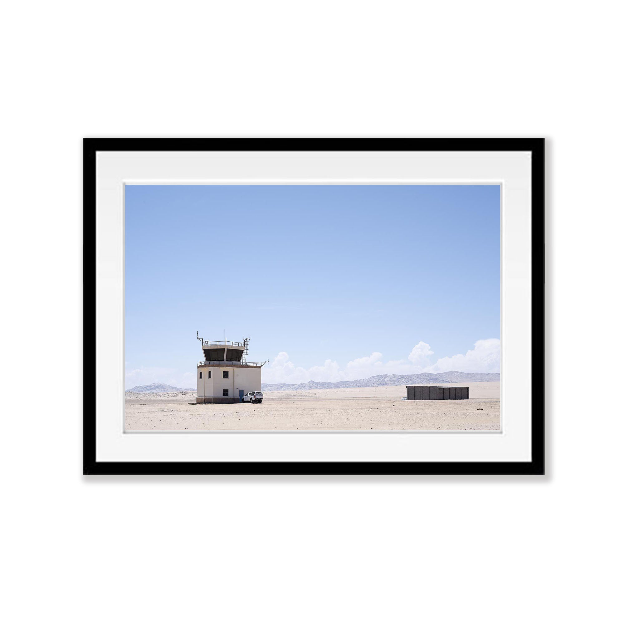 Airport Control Tower in the middle of nowhere, Namibia