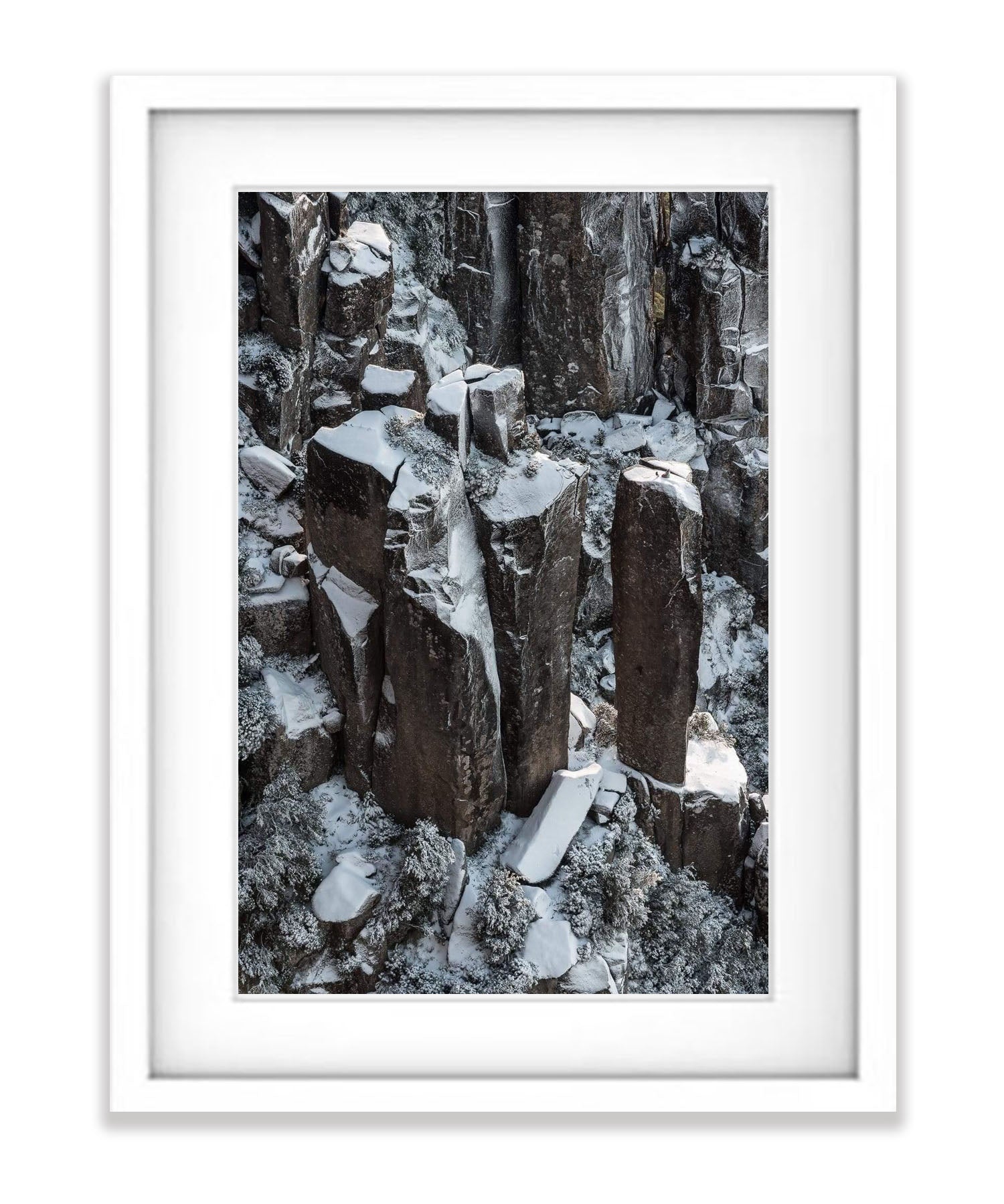 Amphitheatre Snowfall - Mt Wellington