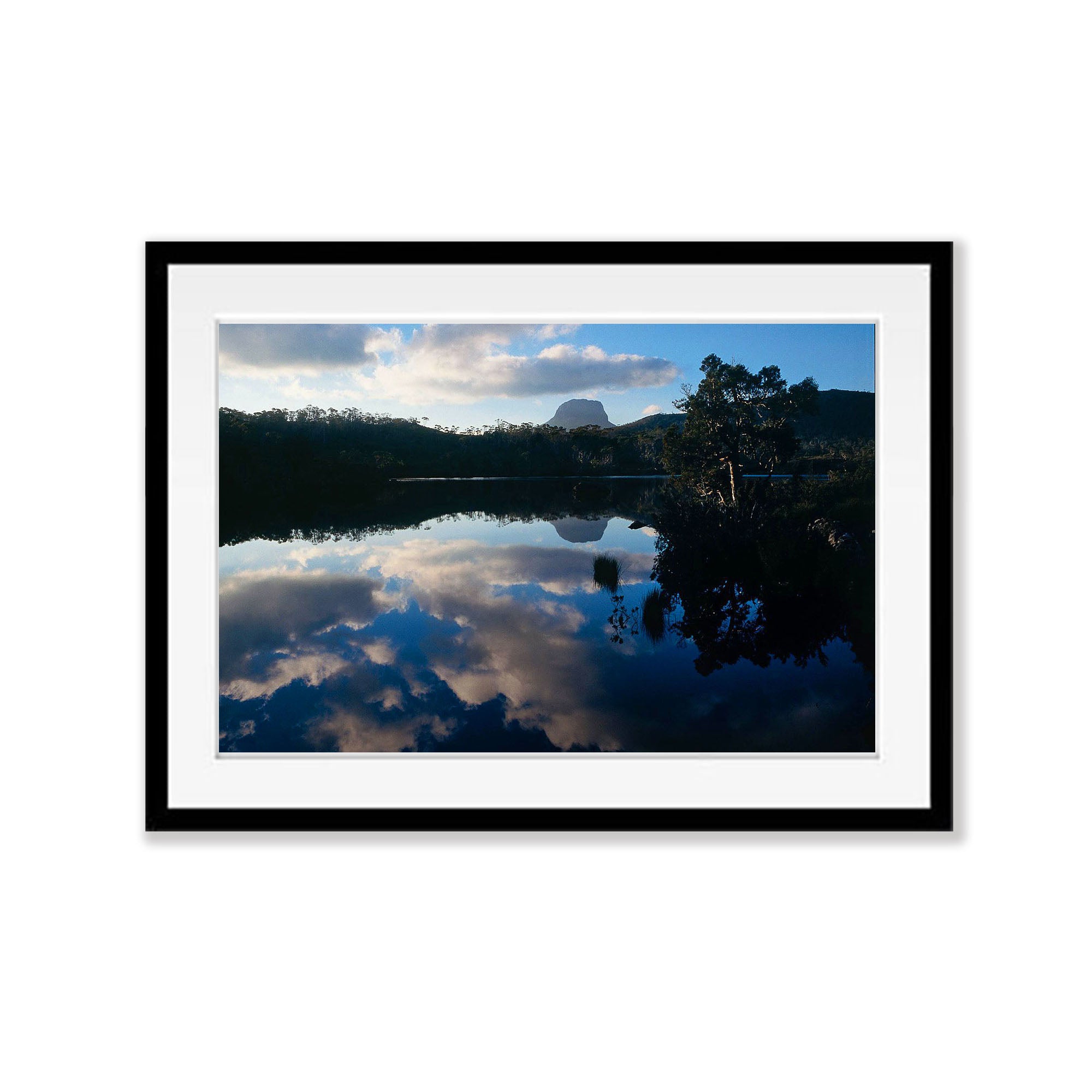 Barn Bluff reflected in Lake Windermere, Overland Track, Cradle Mountain, Tasmania