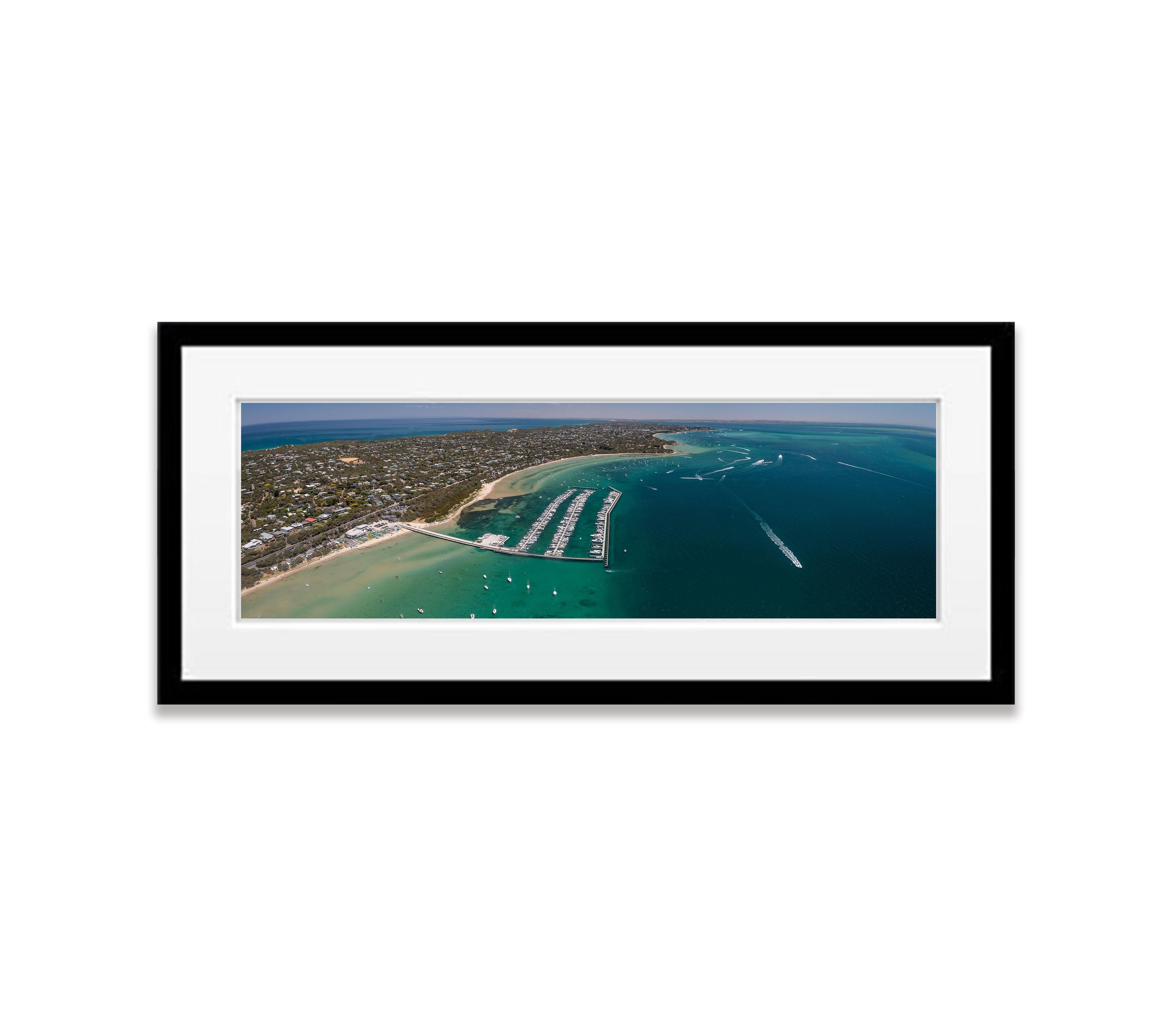 Blairgowrie Yacht Club from above