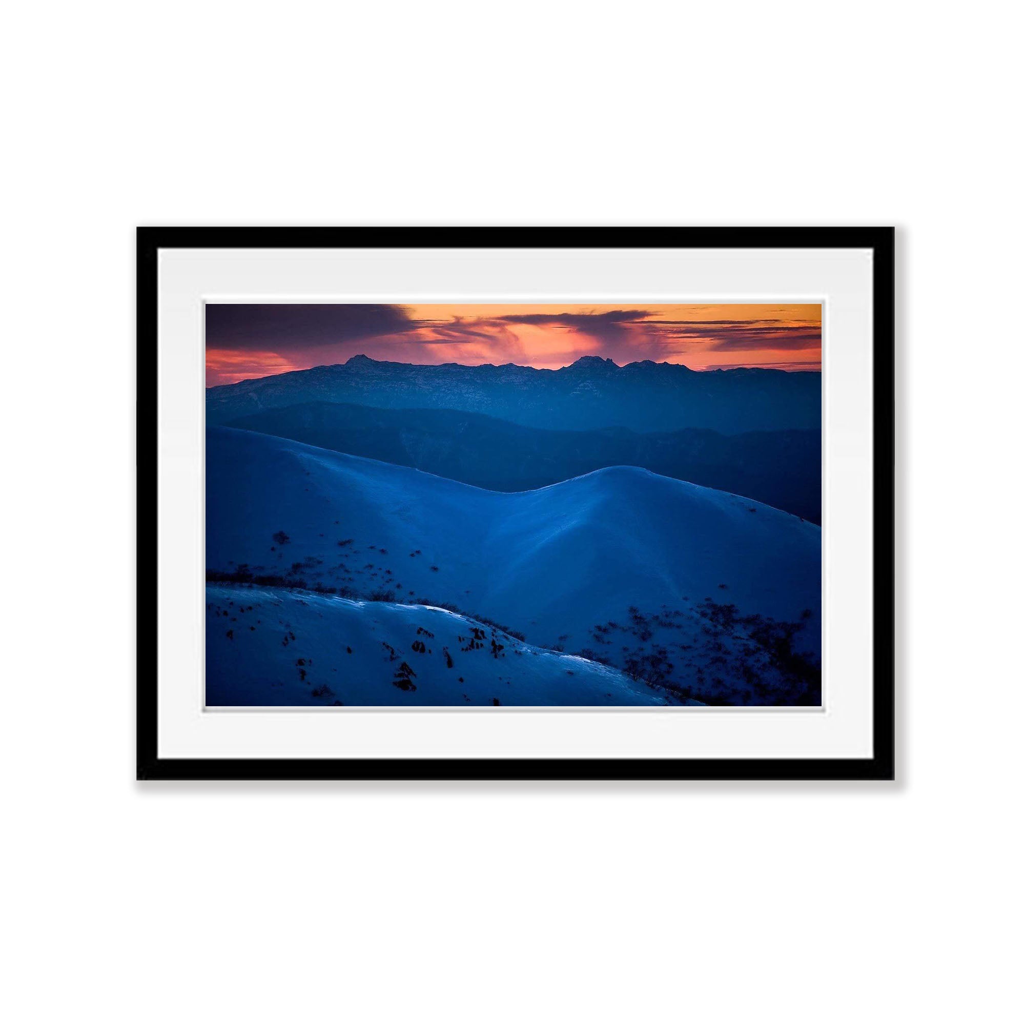 Buffalo Sunset - Victorian High Country