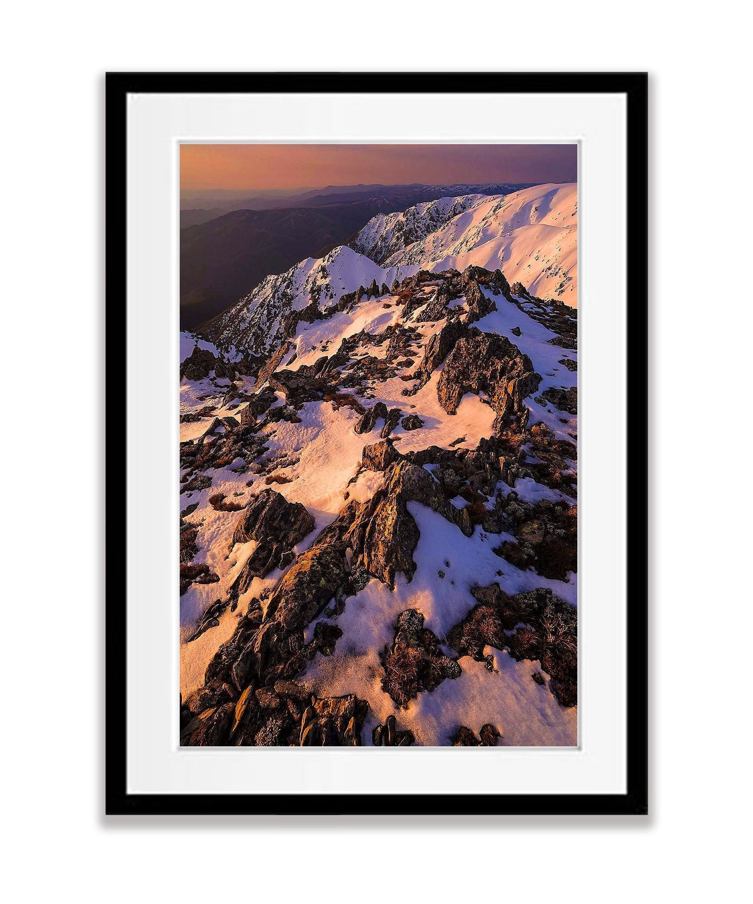 Carruthers Sunset - Snowy Mountains, NSW