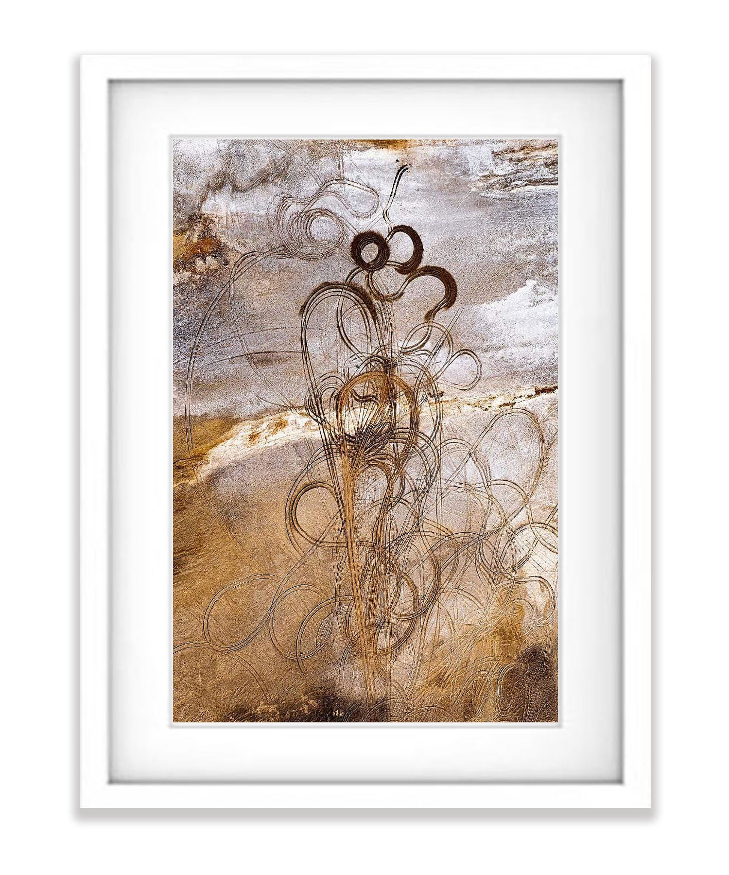 ARTWORK INSTOCK - 'Circle Work' - Available 150 x 120cms mounted print (ready to frame) in the gallery TODAY!