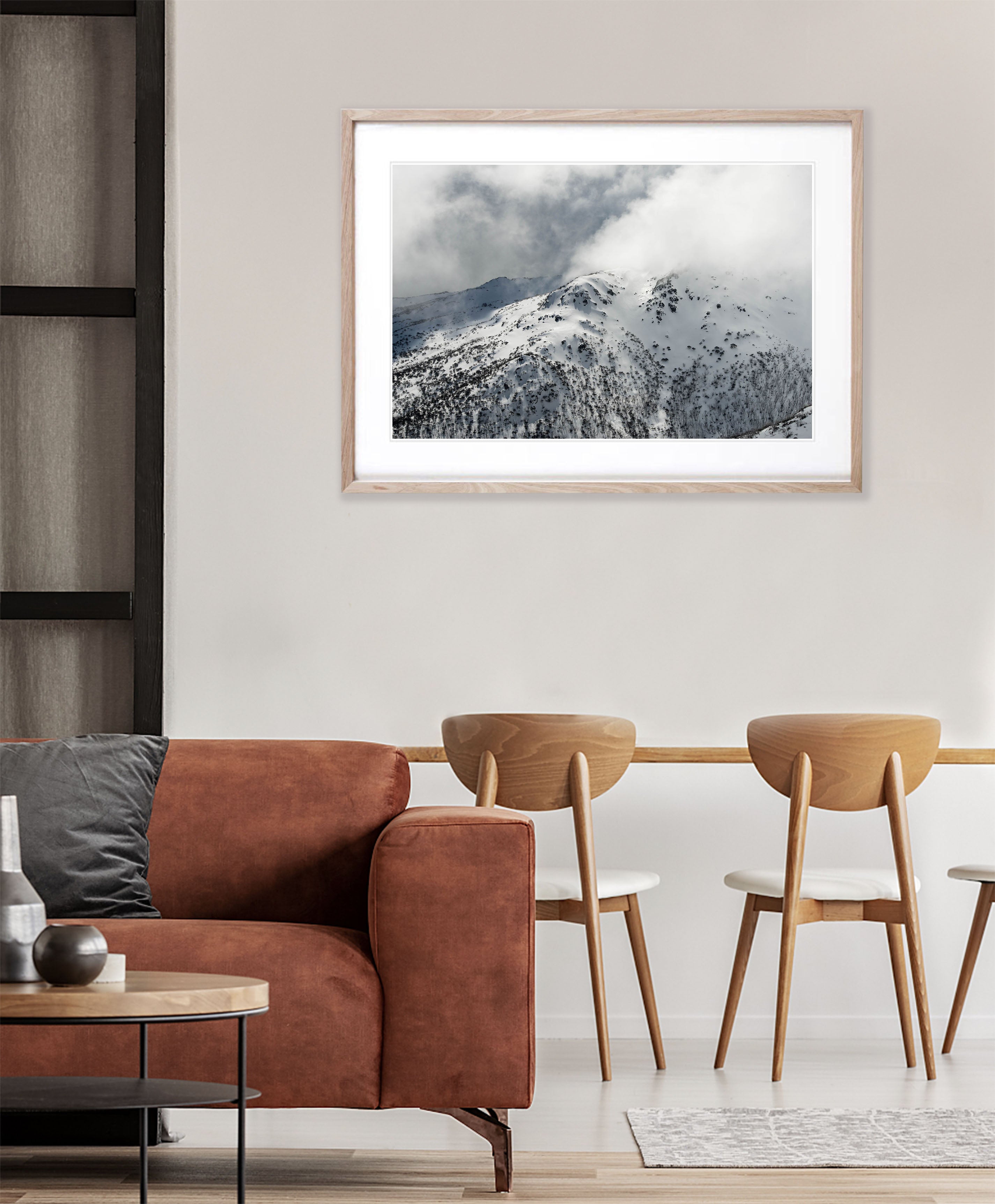 Cloudy Skies over the Snowy Mountains, New South Wales