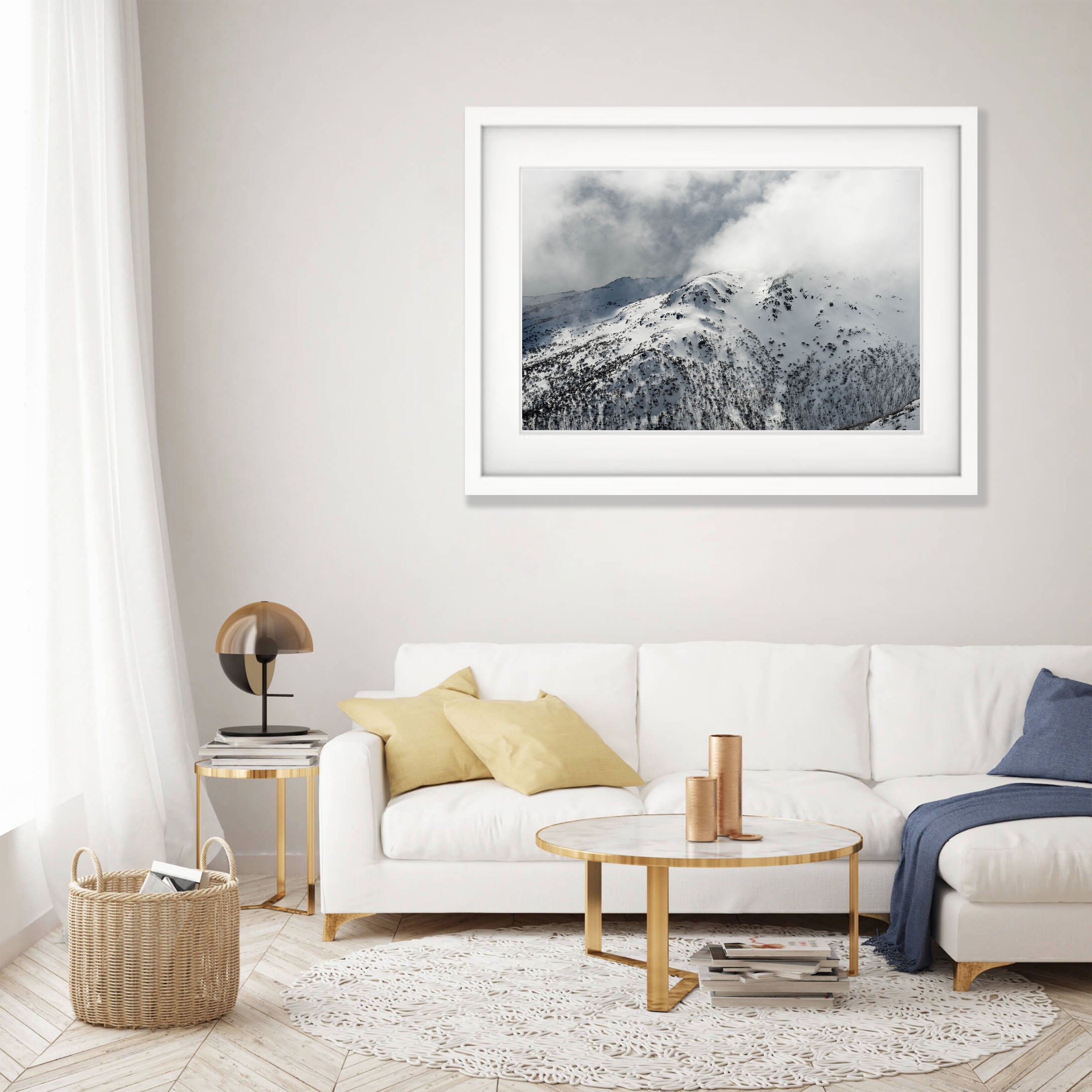 Cloudy Skies over the Snowy Mountains, New South Wales