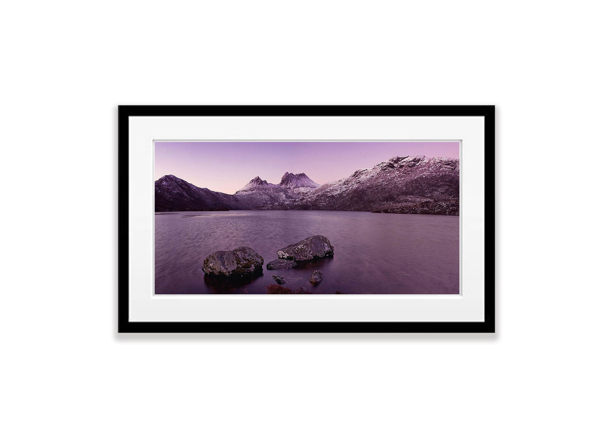 Cradle Mountain dawn with snow, Tasmania