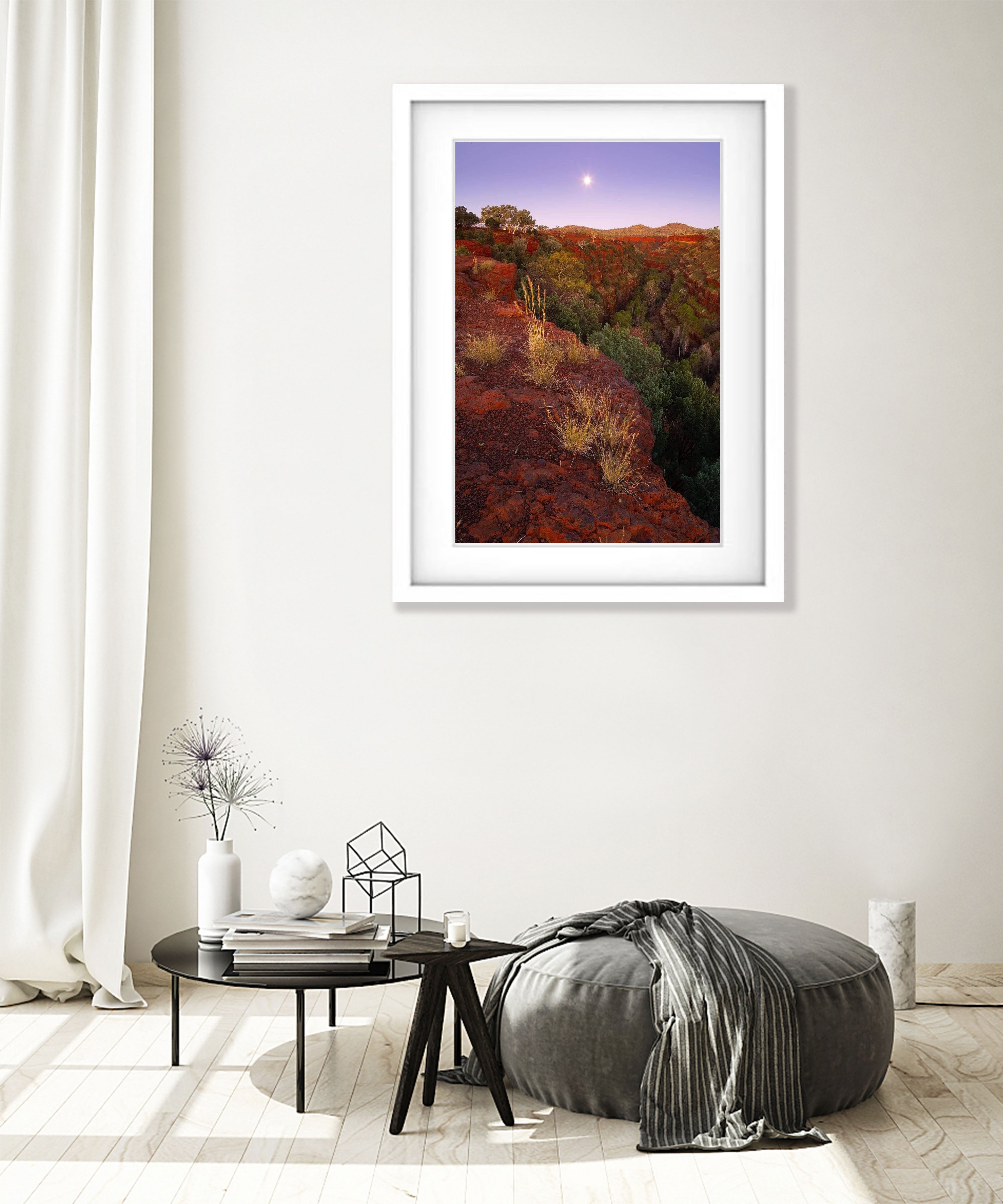 Dales Moonrise - Karijini, The Pilbara