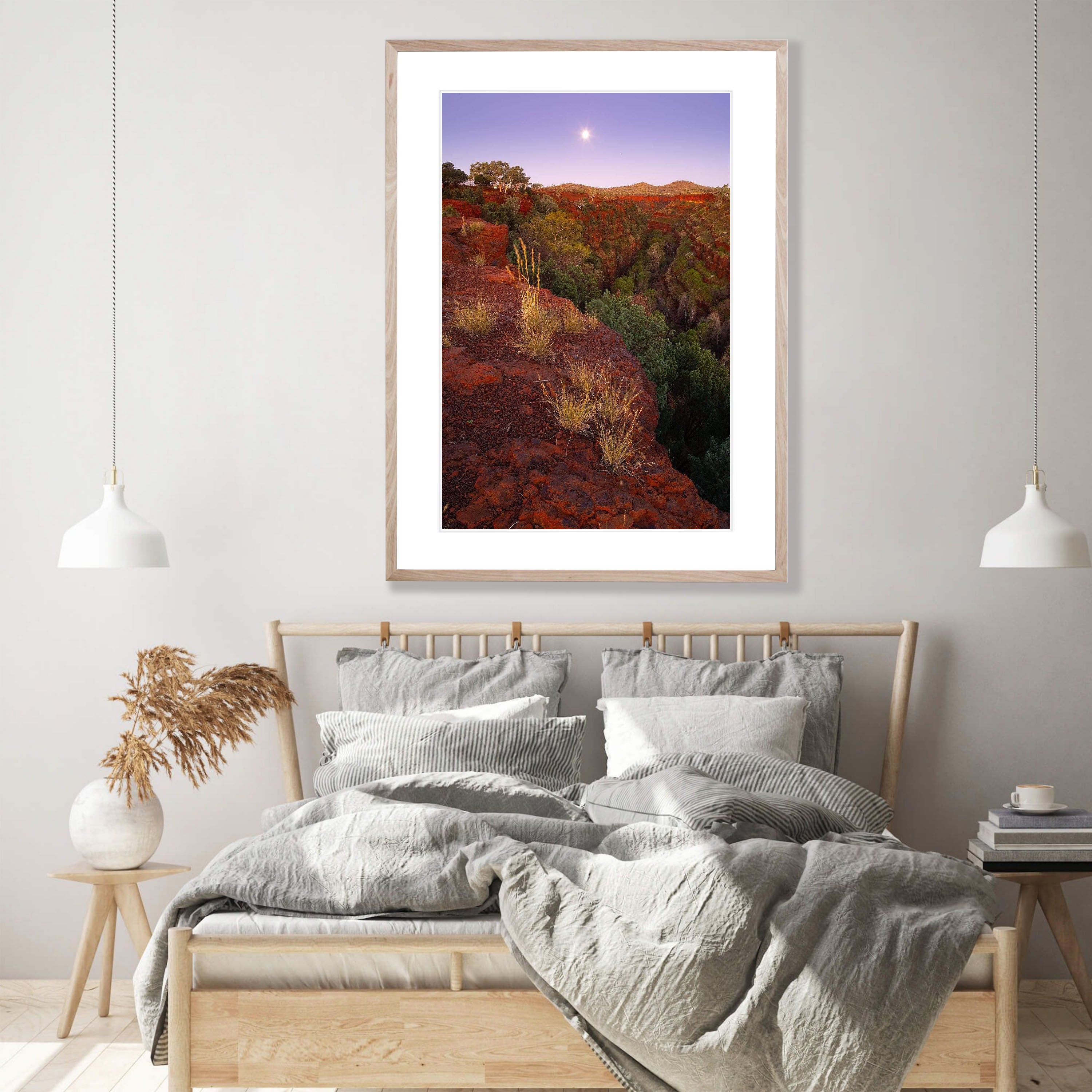 Dales Moonrise - Karijini, The Pilbara