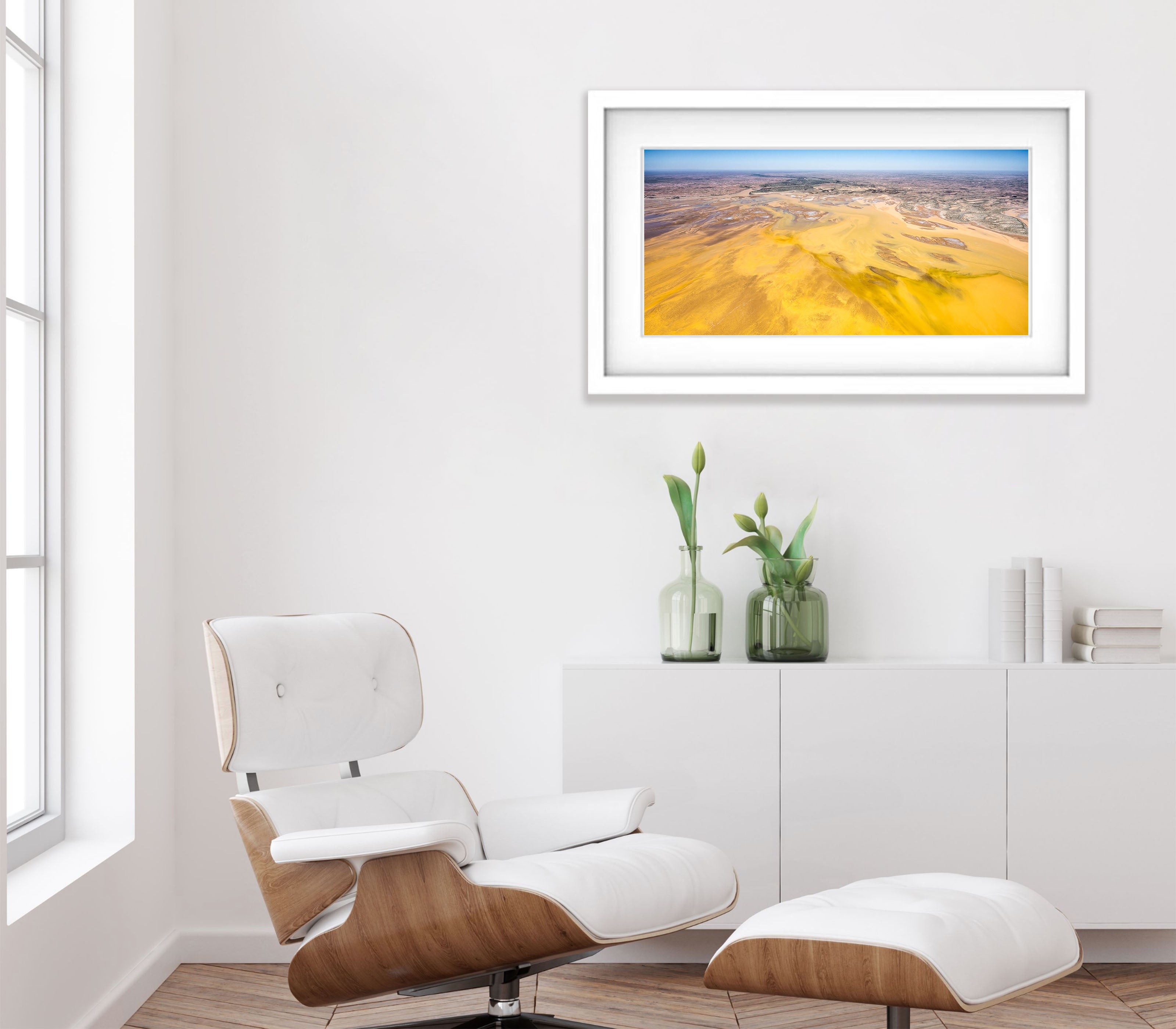 Douglas River in flood No.1, Kati Thanda-Lake Eyre
