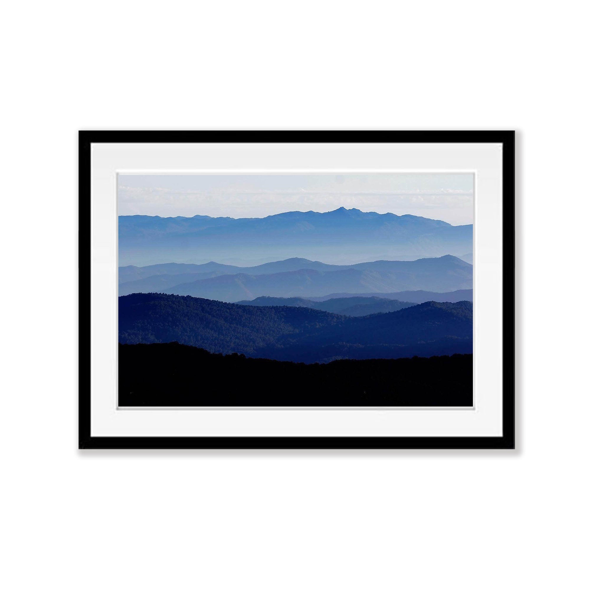 ENDLESS MOUNTAIN RANGES, VICTORIAN HIGH COUNTRY, VICTORIA