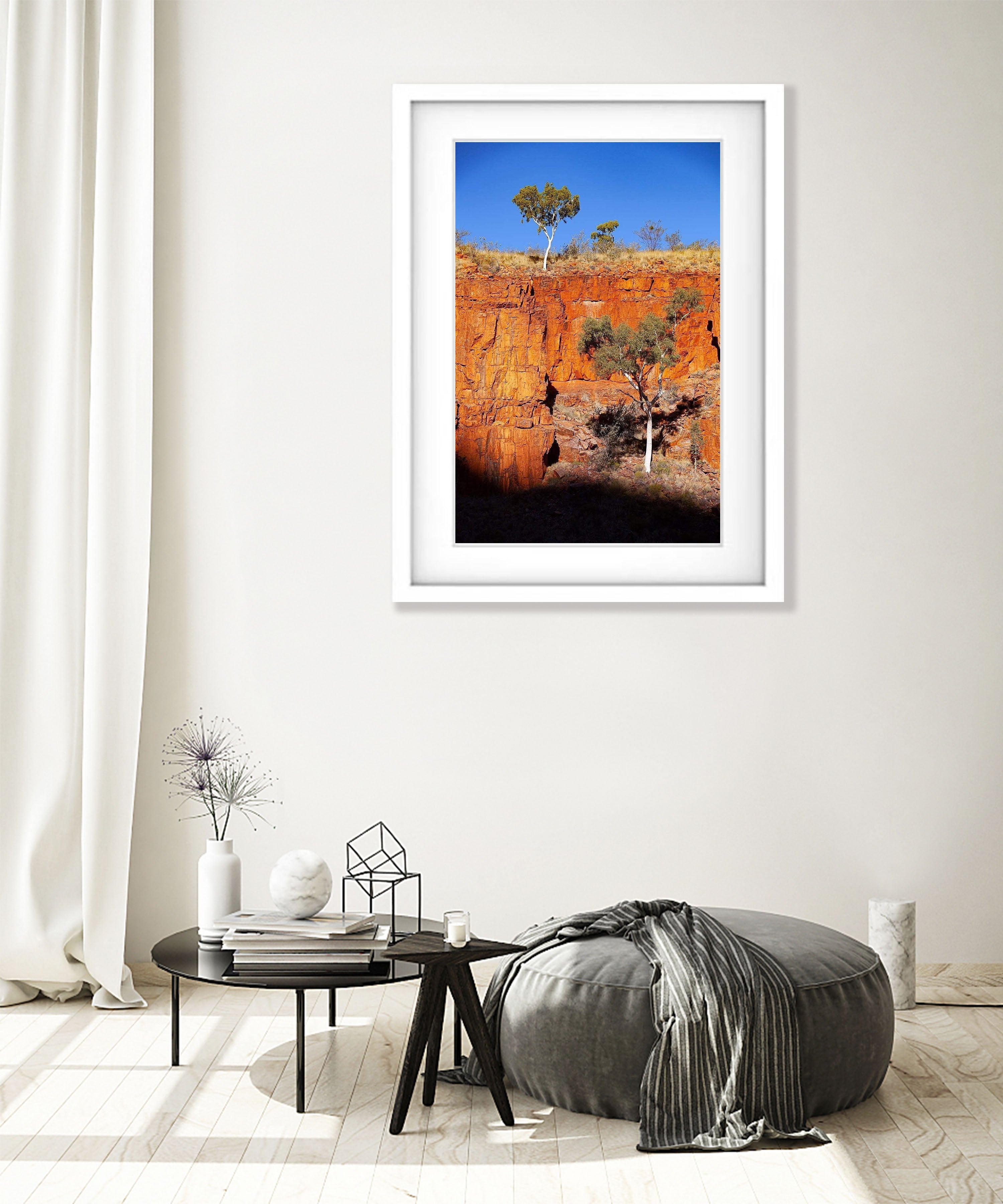 Ghost Gums, Ormiston Gorge - West Macdonnell Ranges, NT