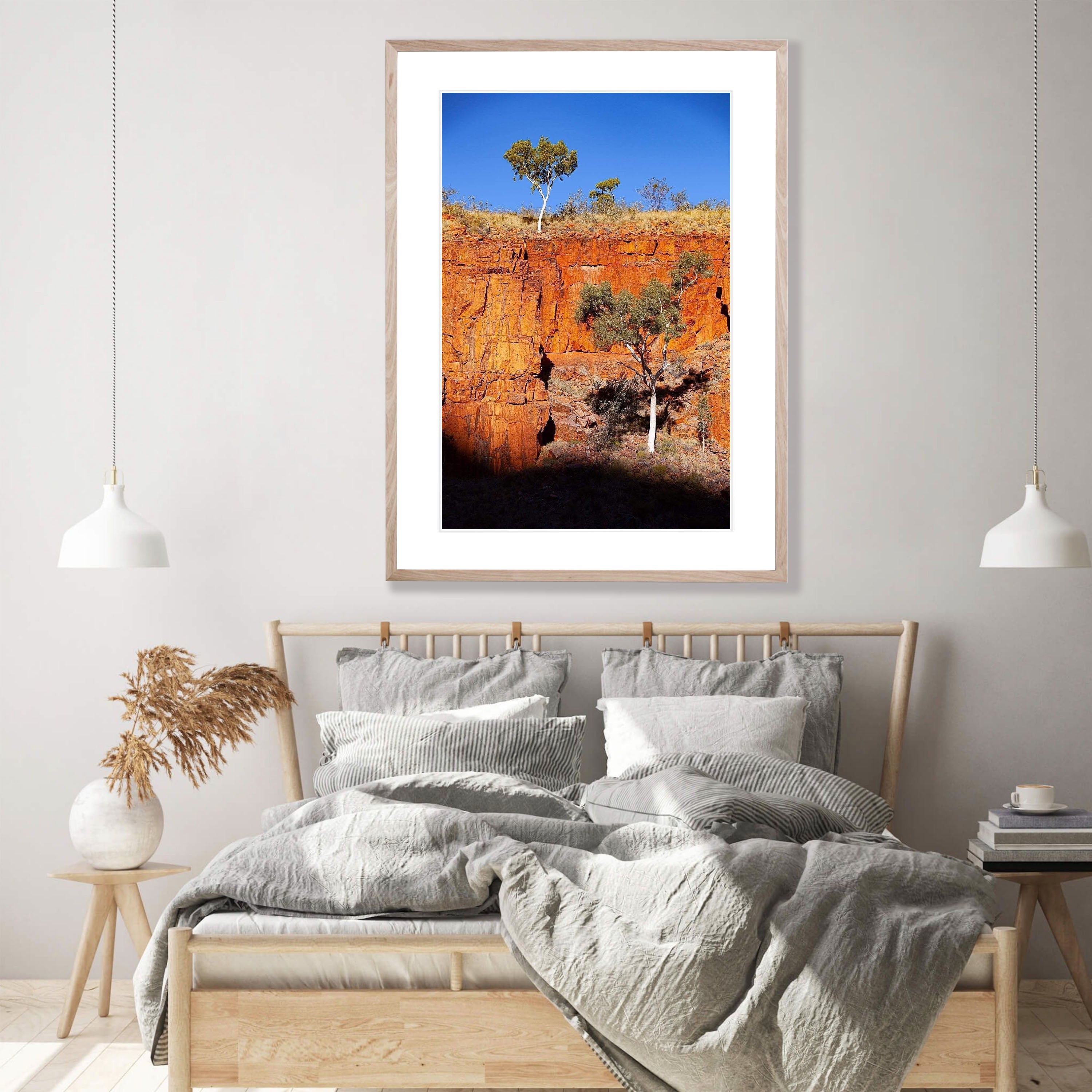 Ghost Gums, Ormiston Gorge - West Macdonnell Ranges, NT