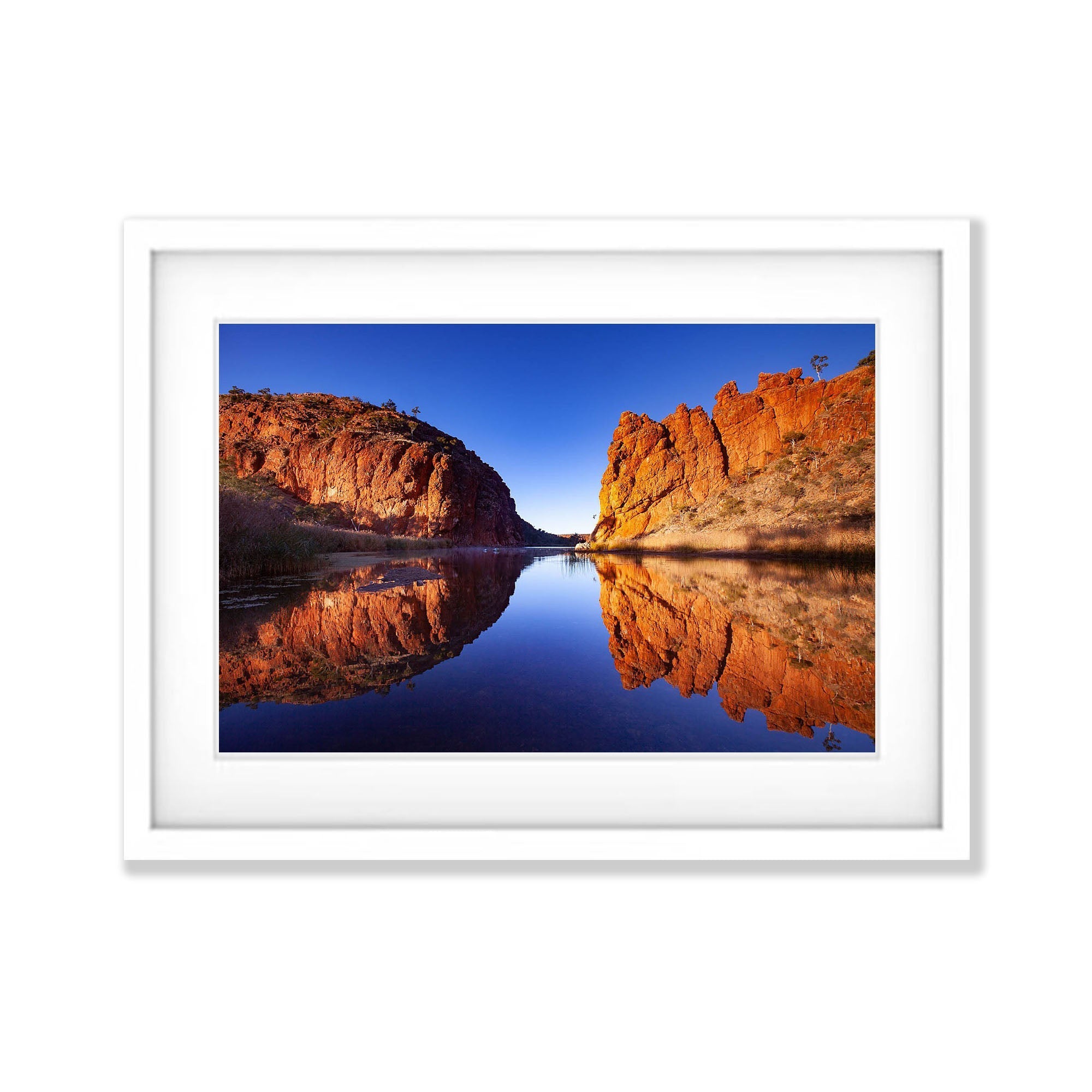 Glen Helen Gorge reflection, West MacDonnell Ranges - Northern Territory