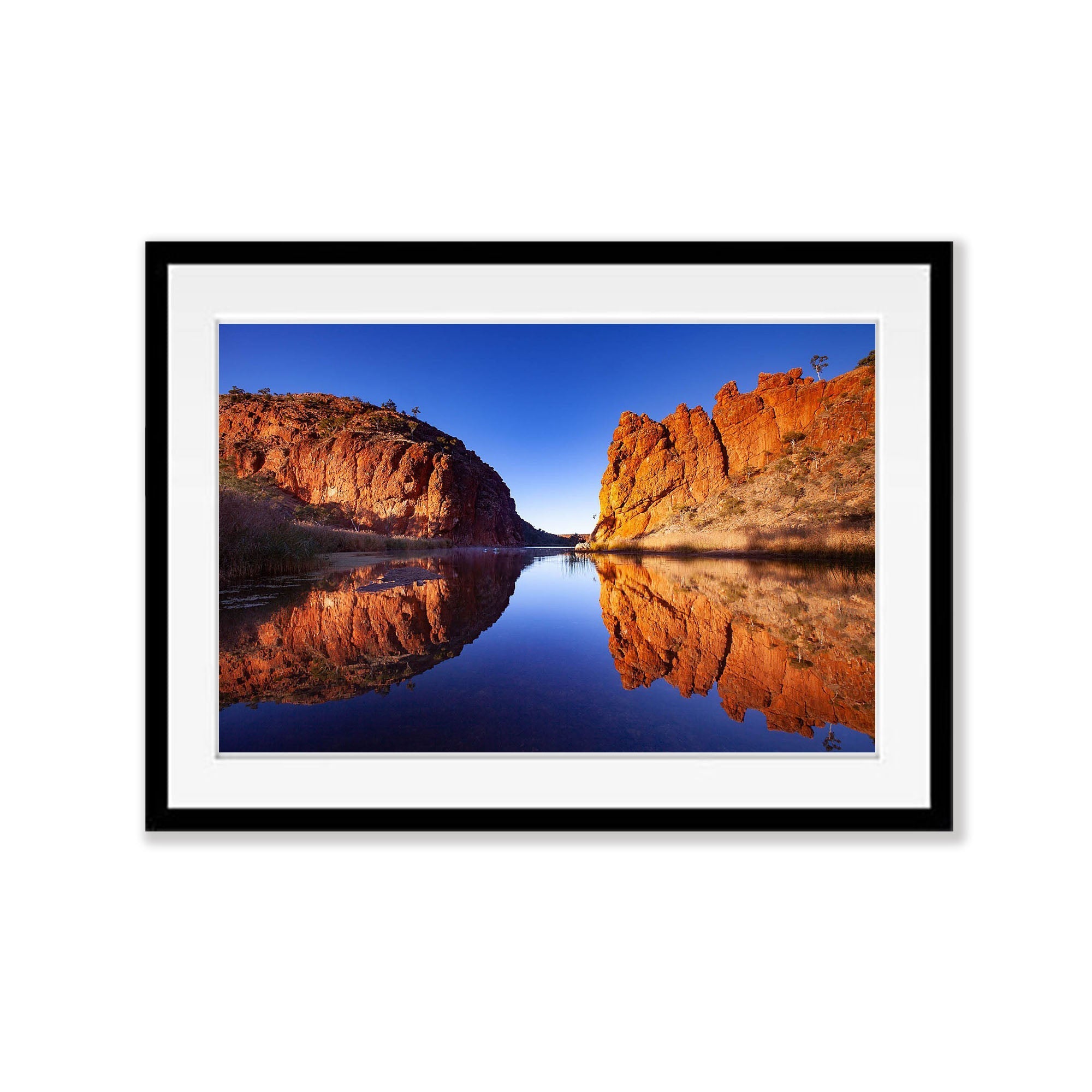 Glen Helen Gorge reflection, West MacDonnell Ranges - Northern Territory