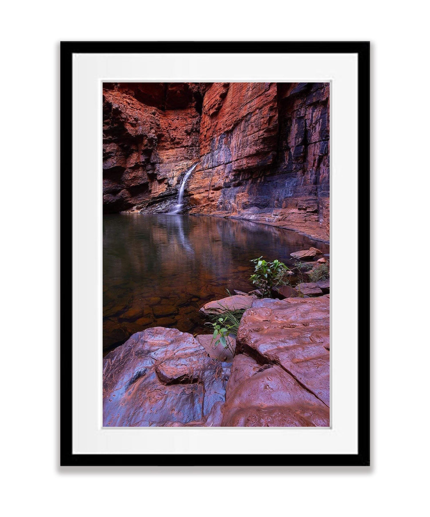 Handrail Tranquility - Karijini, The Pilbara