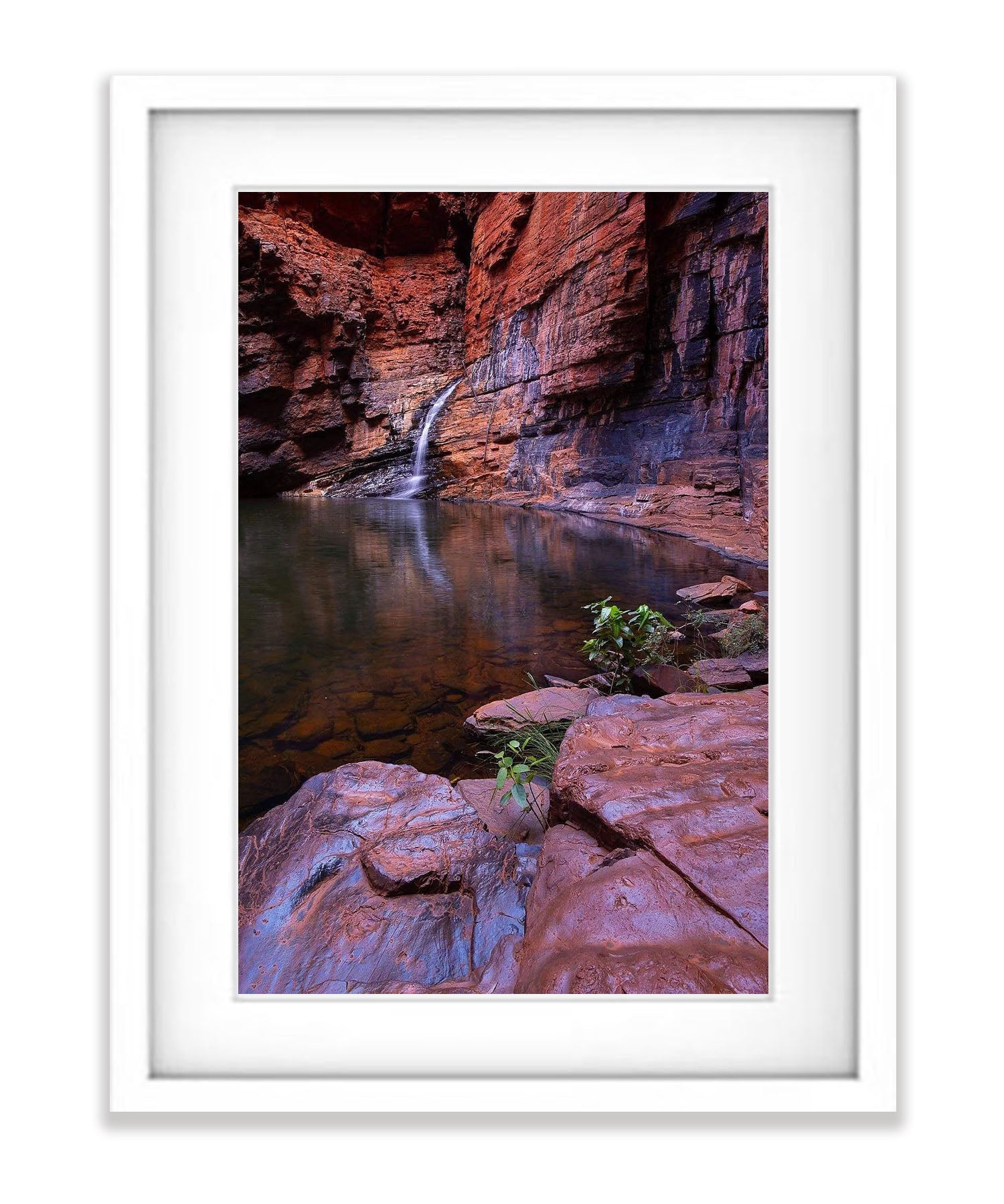 Handrail Tranquility - Karijini, The Pilbara