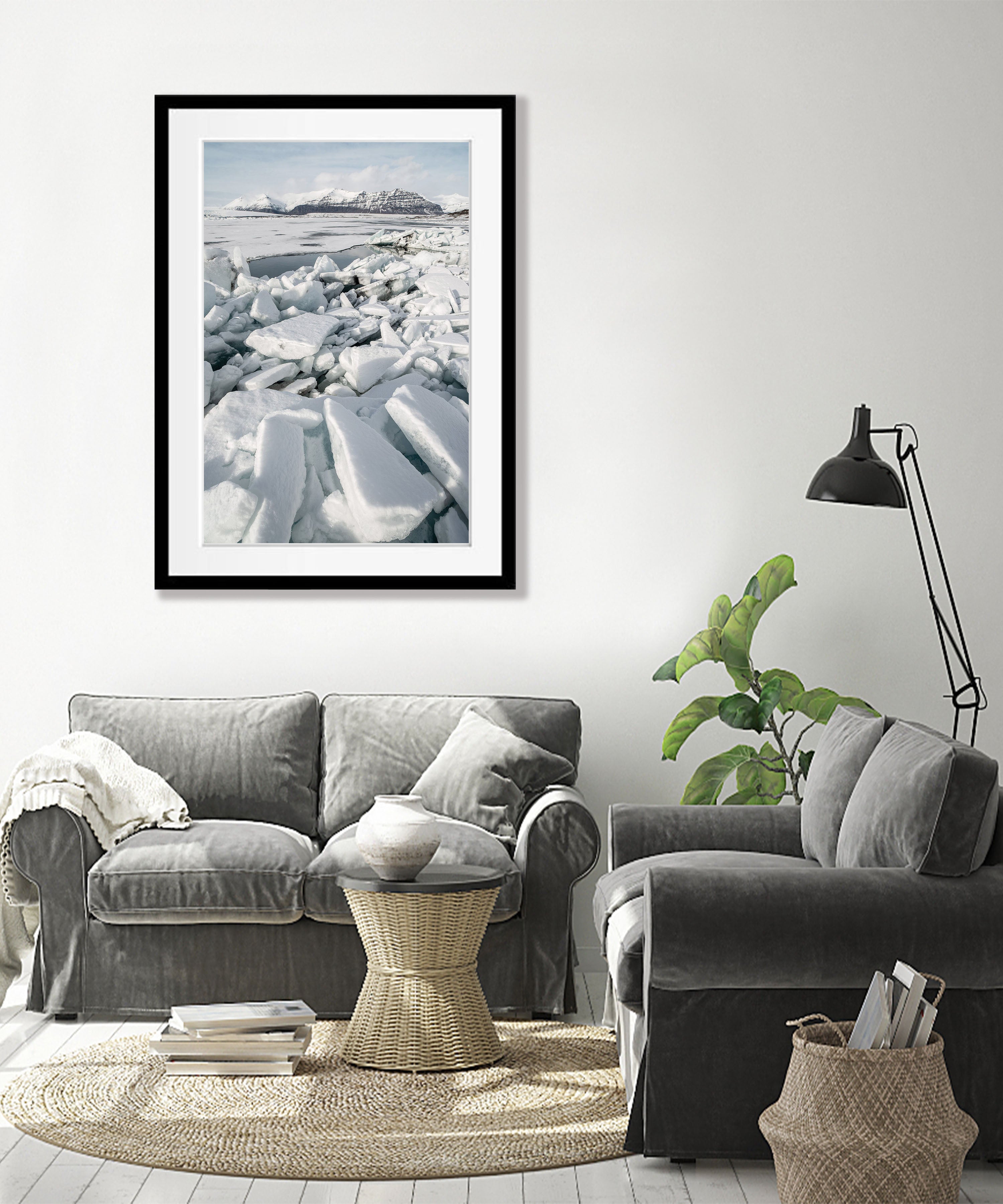 Ice Flow, Jökulsárlón Glacier Lagoon, Iceland