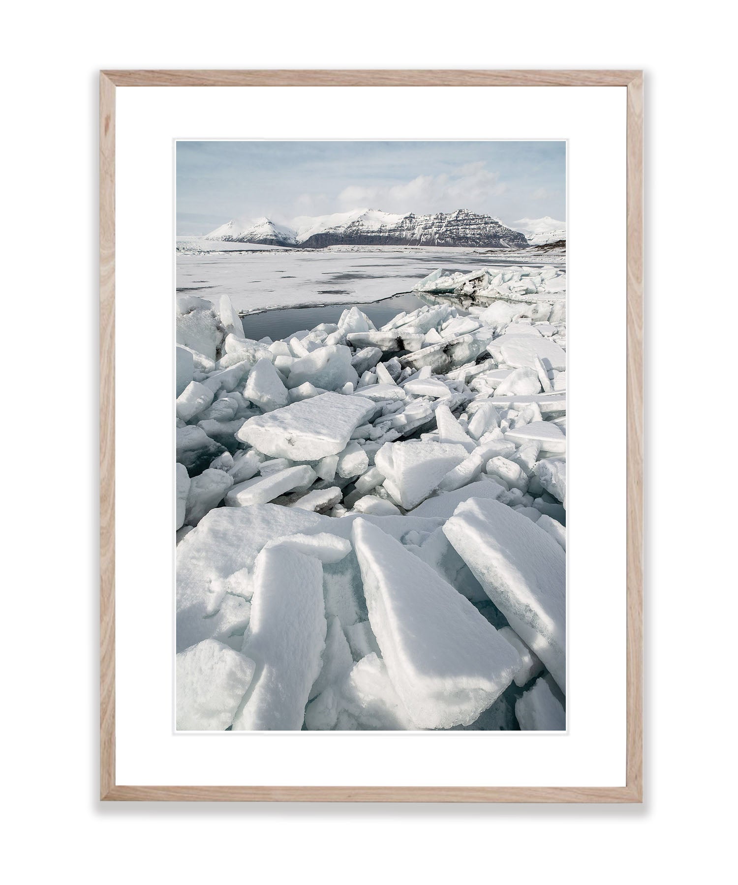 Ice Flow, Jökulsárlón Glacier Lagoon, Iceland