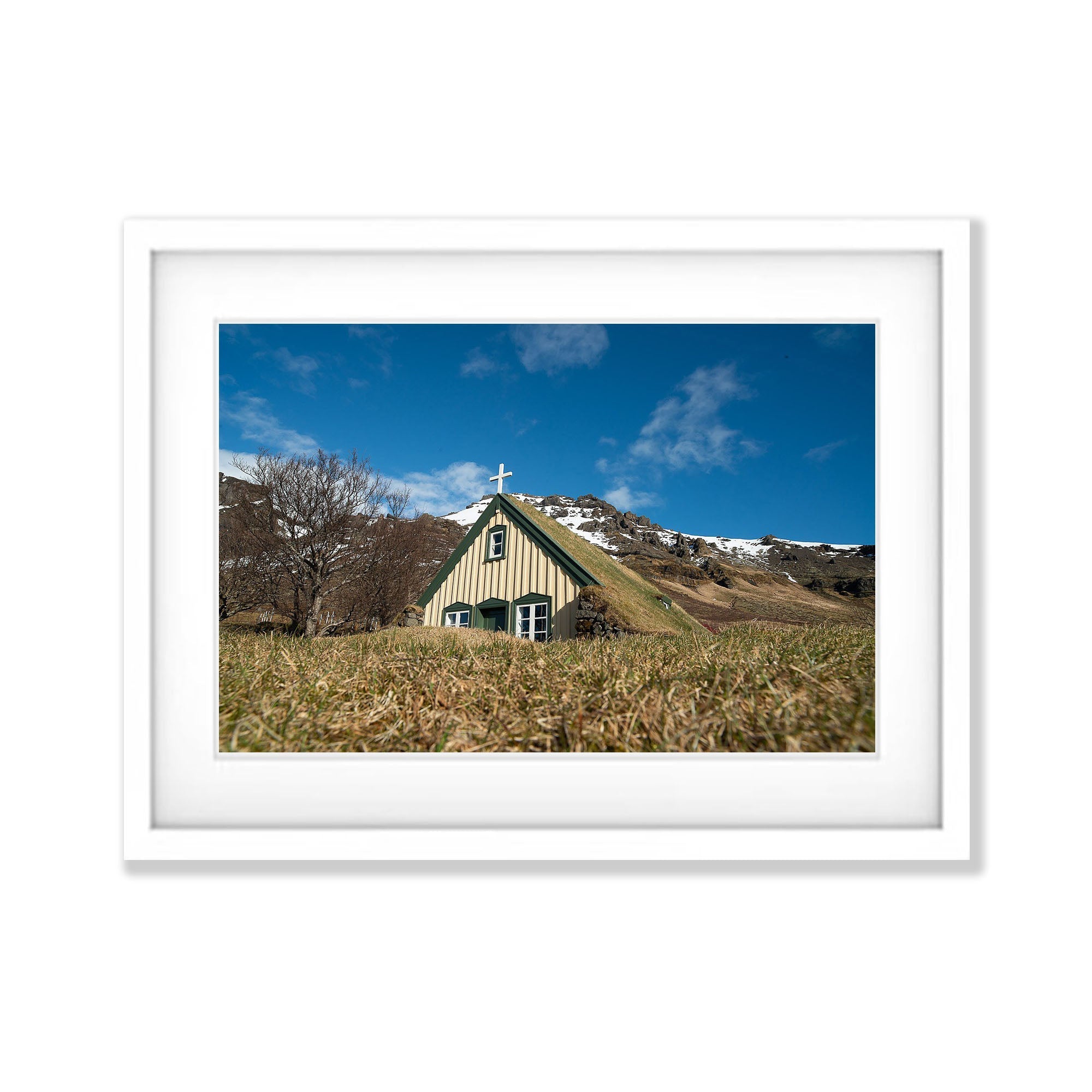 Green-topped roof, Iceland