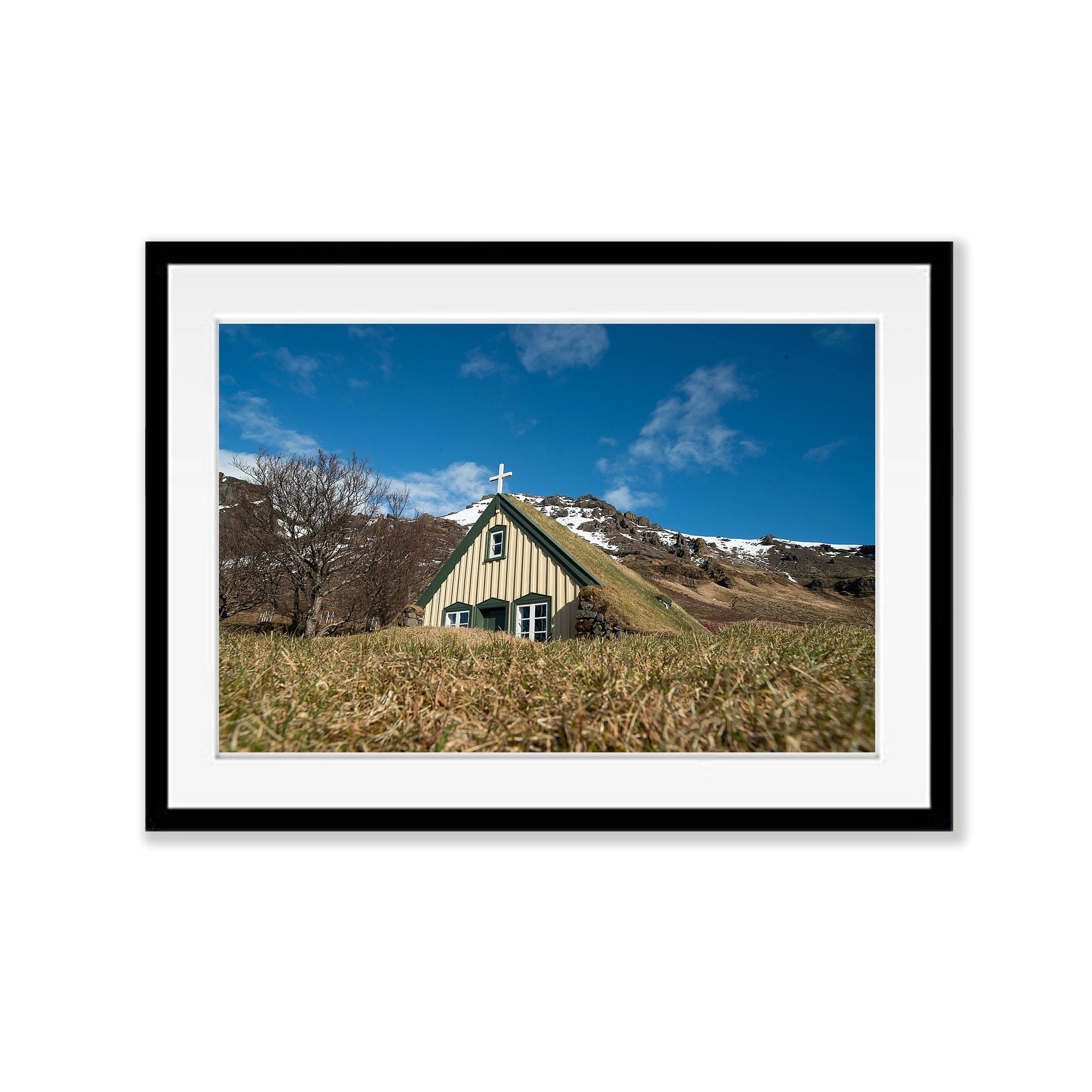 Green-topped roof, Iceland