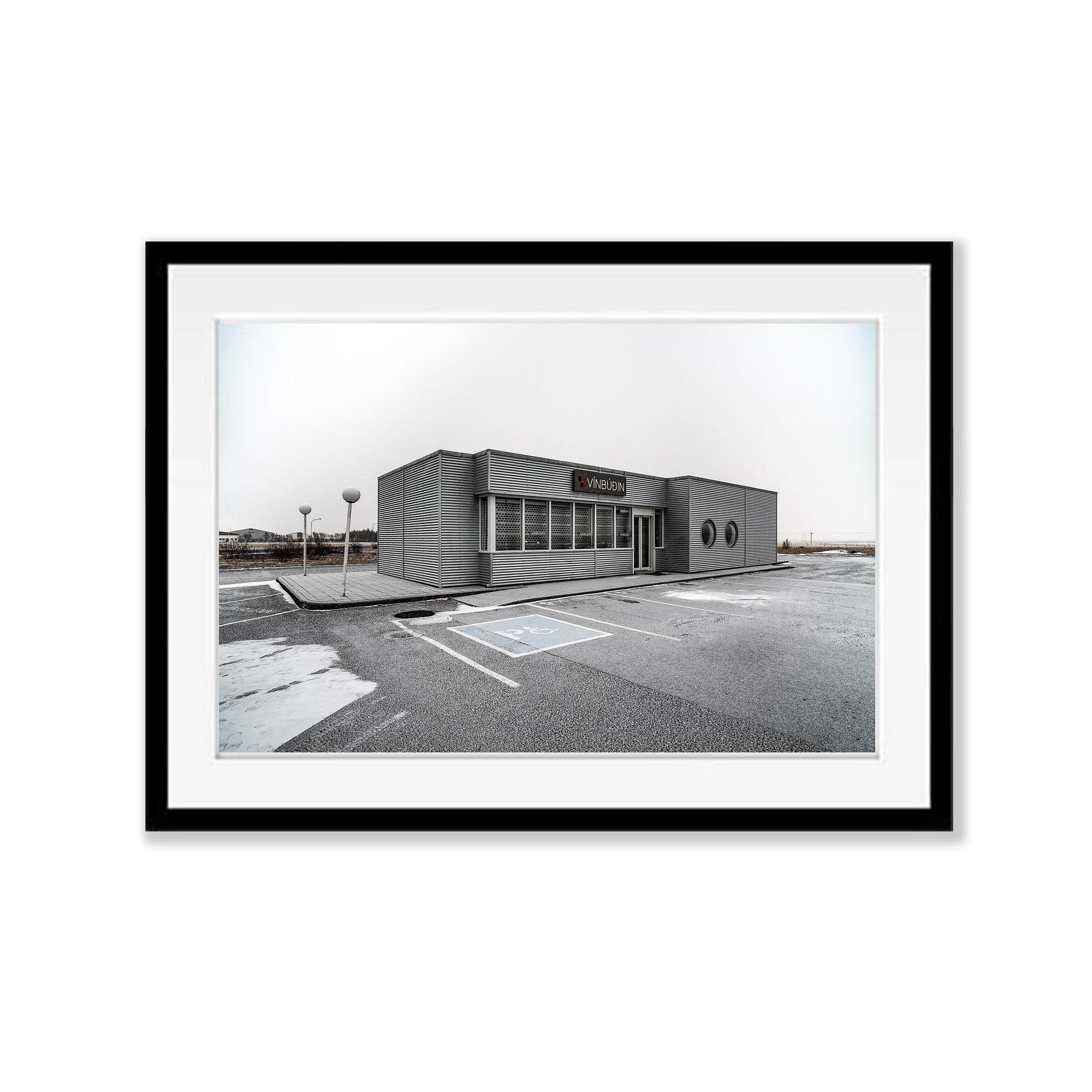 Lone Building, Iceland