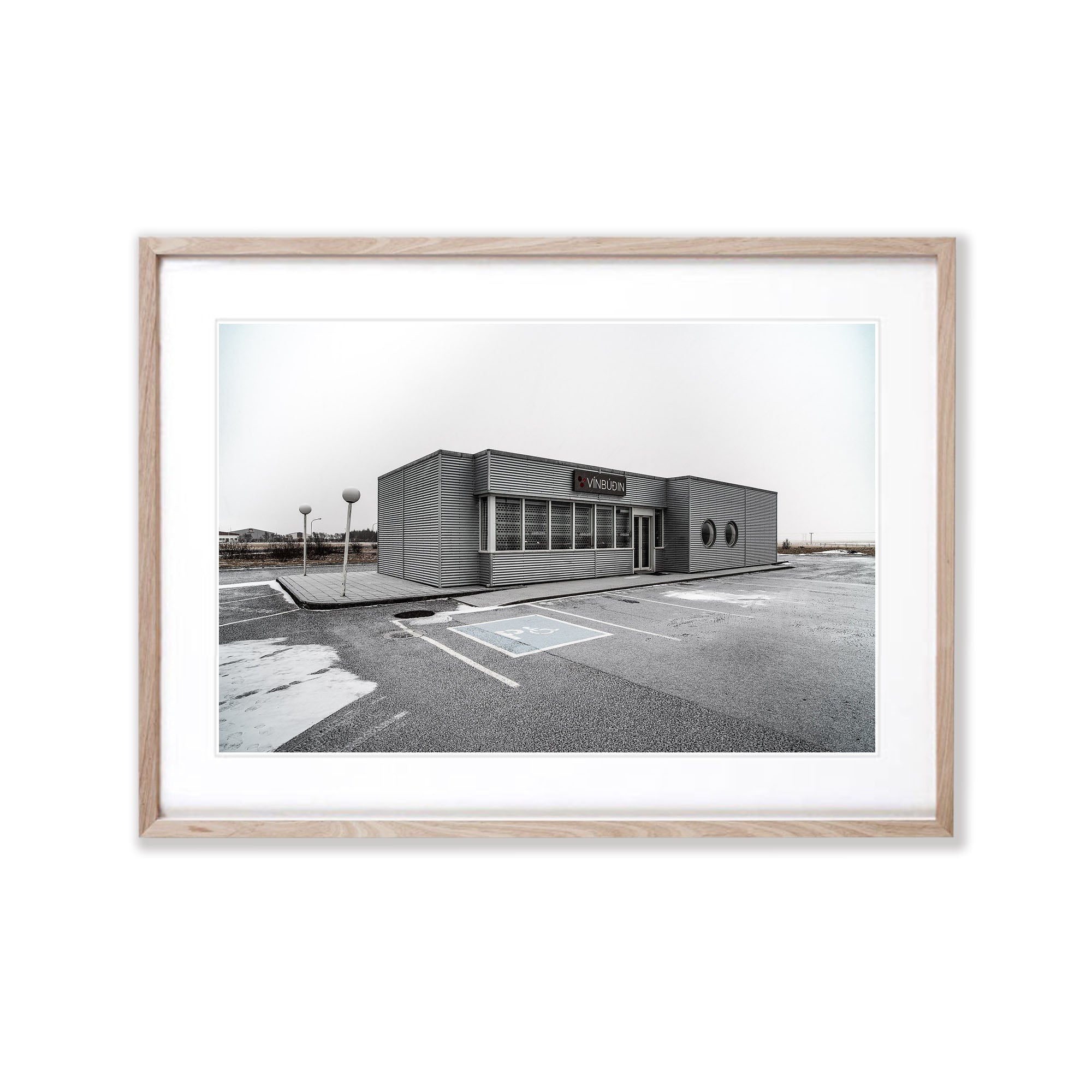 Lone Building, Iceland