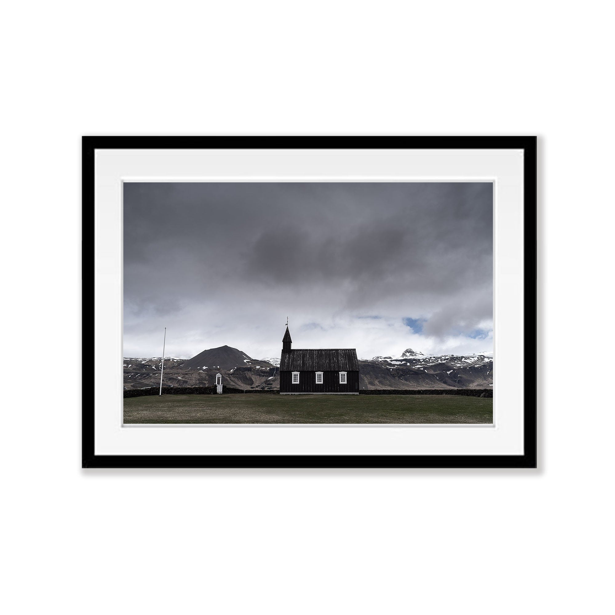 Búðakirkja black church, Iceland