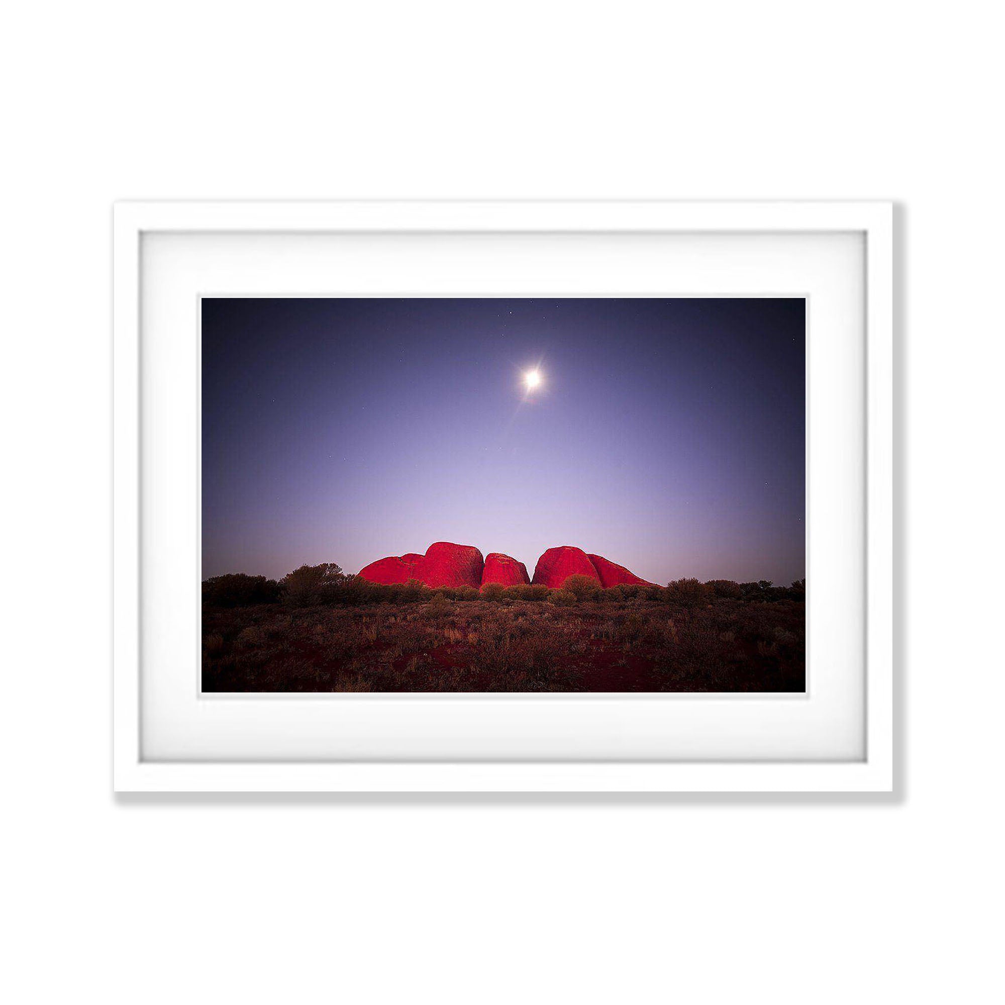 Kata Tjata Moonrise - Red Centre NT