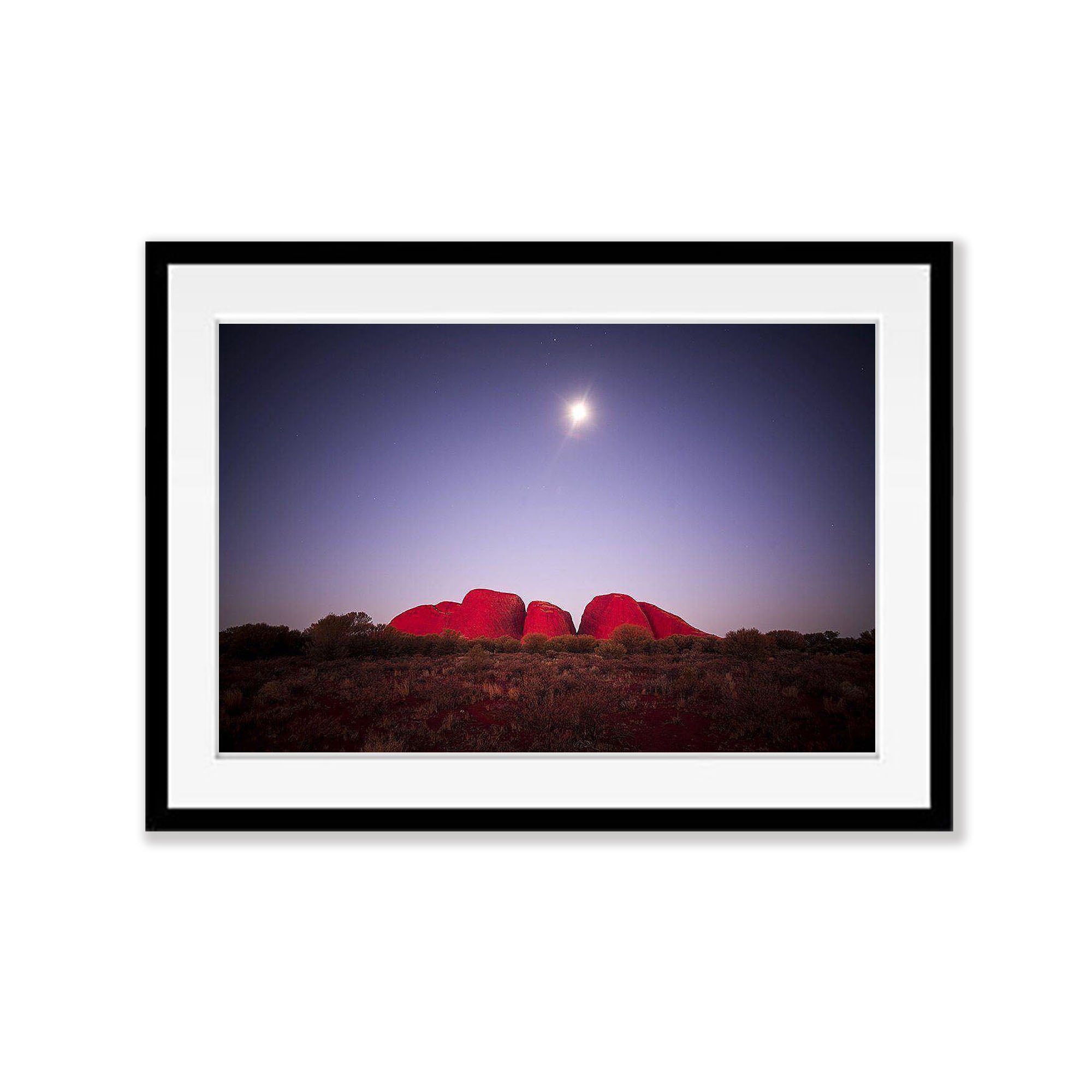 Kata Tjata Moonrise - Red Centre NT