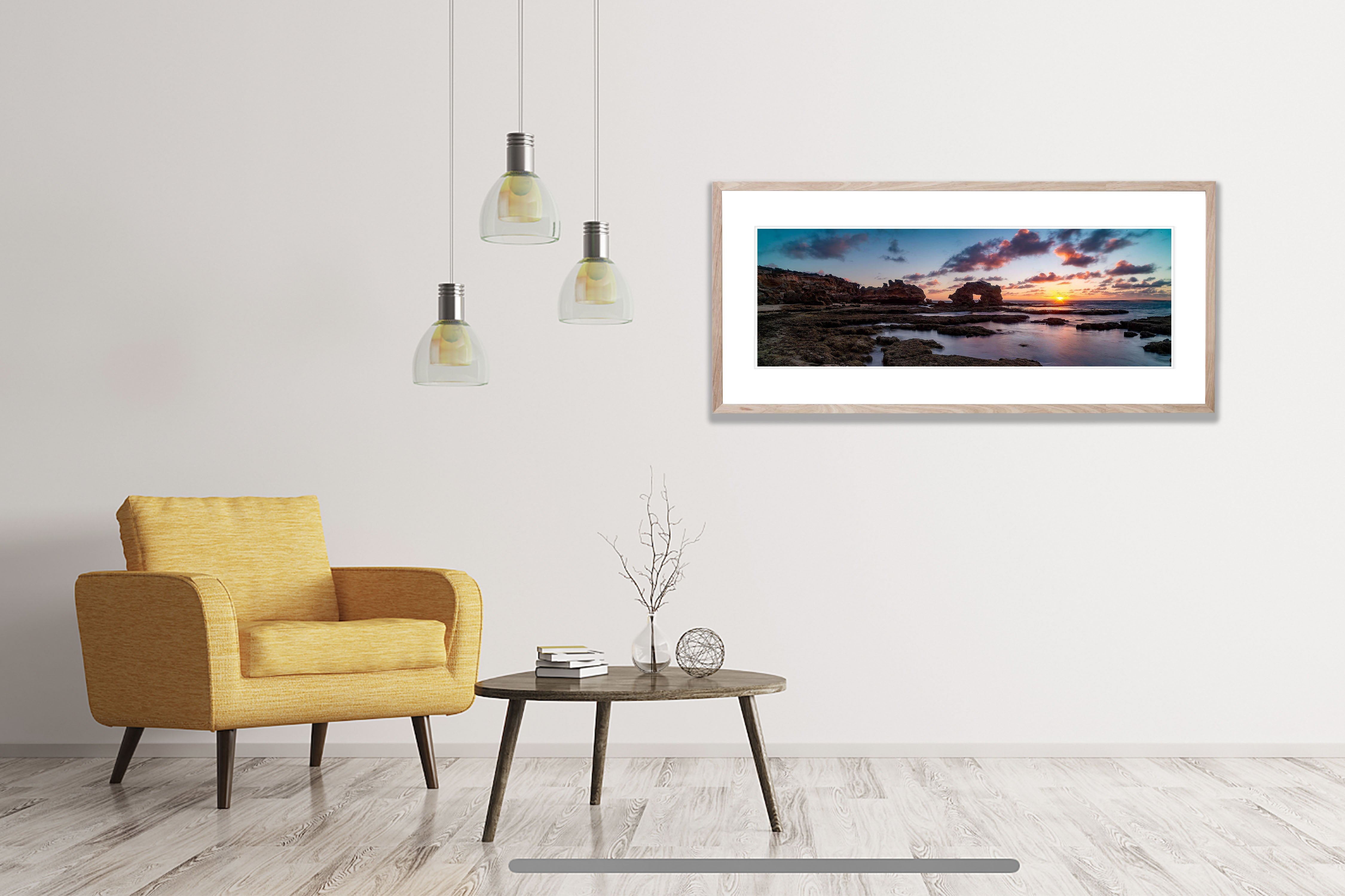 Keyhole Rock Sunset, Blairgowrie, Mornington Peninsula, VIC