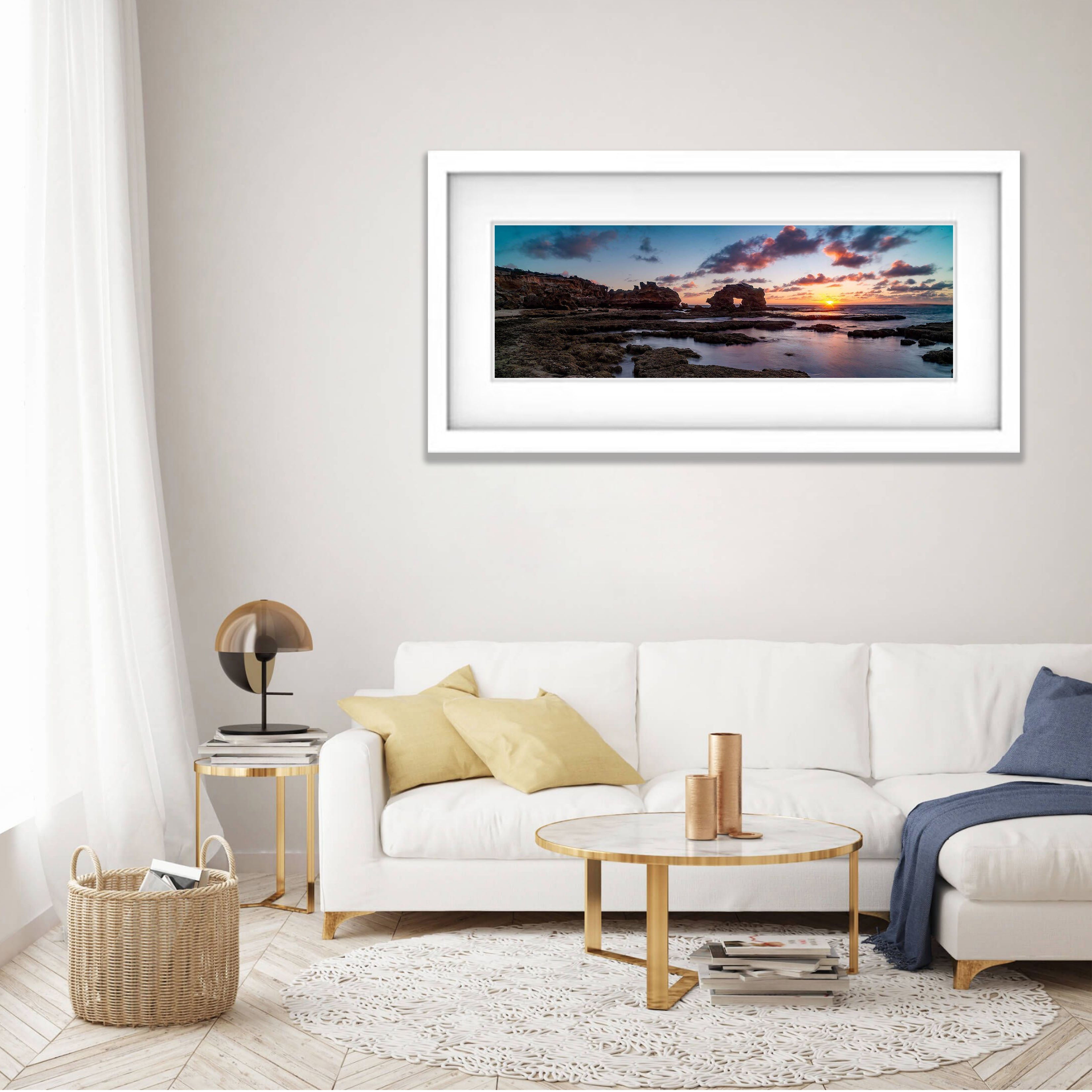 Keyhole Rock Sunset, Blairgowrie, Mornington Peninsula, VIC