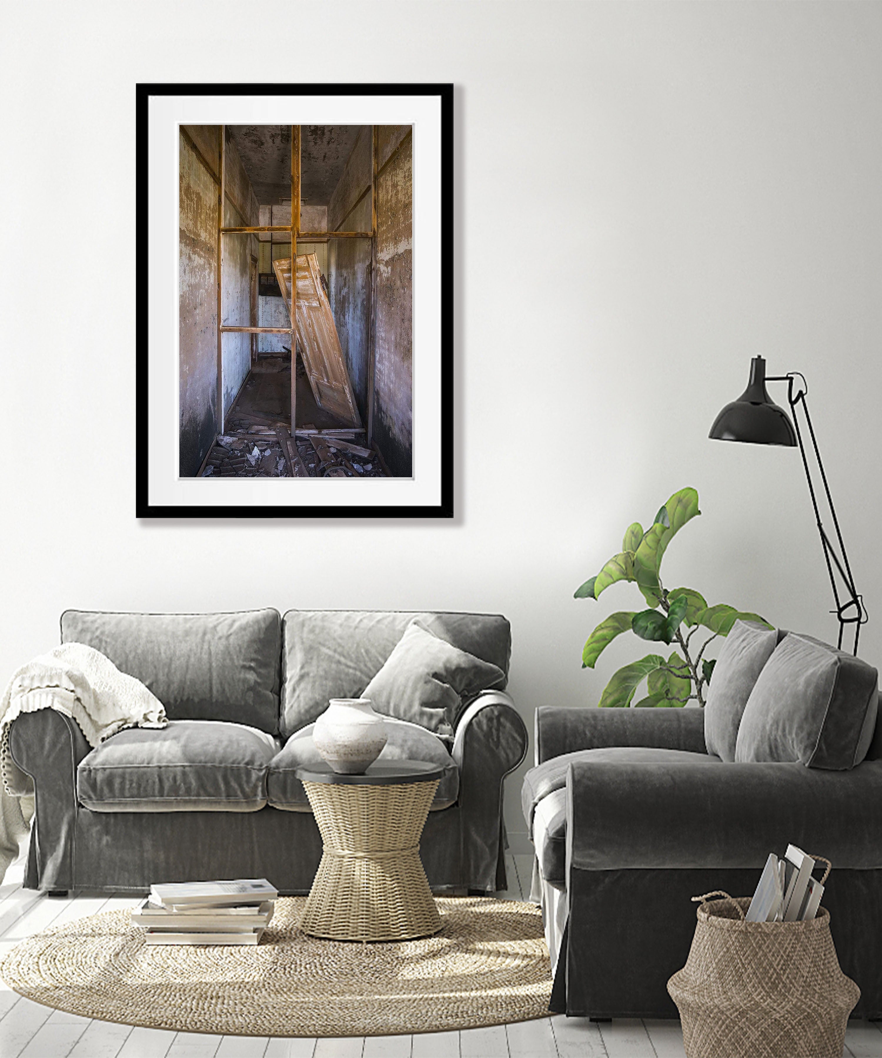 Framed Memories, Kolmanskop, Namibia