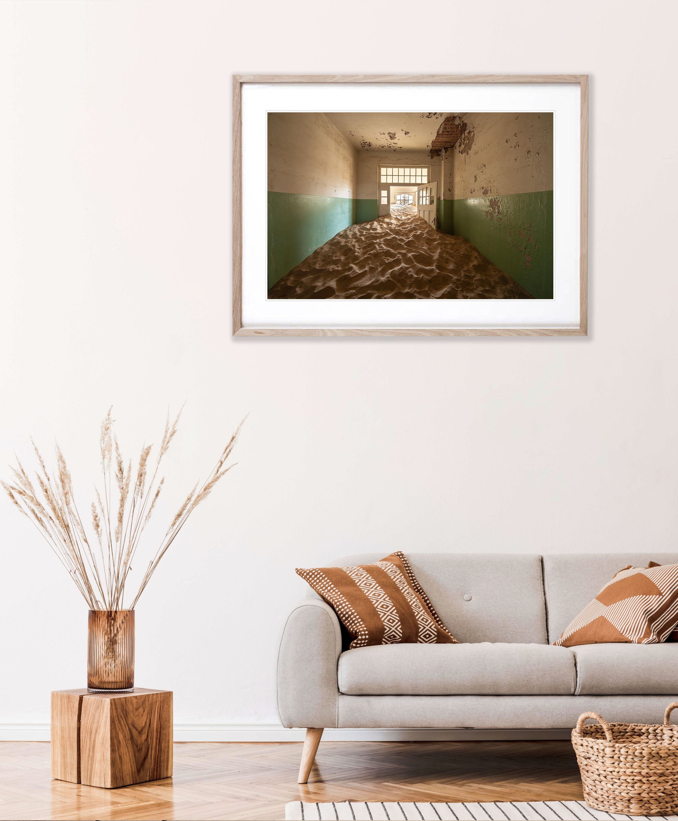 Deserted Hallway, Kolmanskop, Namibia